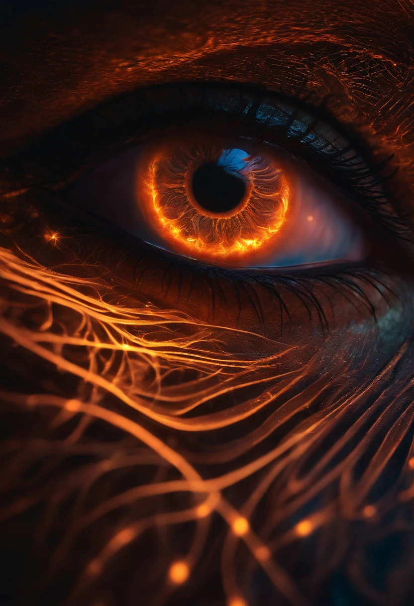 glowing light eyes, biomechanical, Very bright colors, with light glowing, curiosity, forgiveness, flexibility, Abundant wealth, Wallpaper Art, UHD Wallpapers