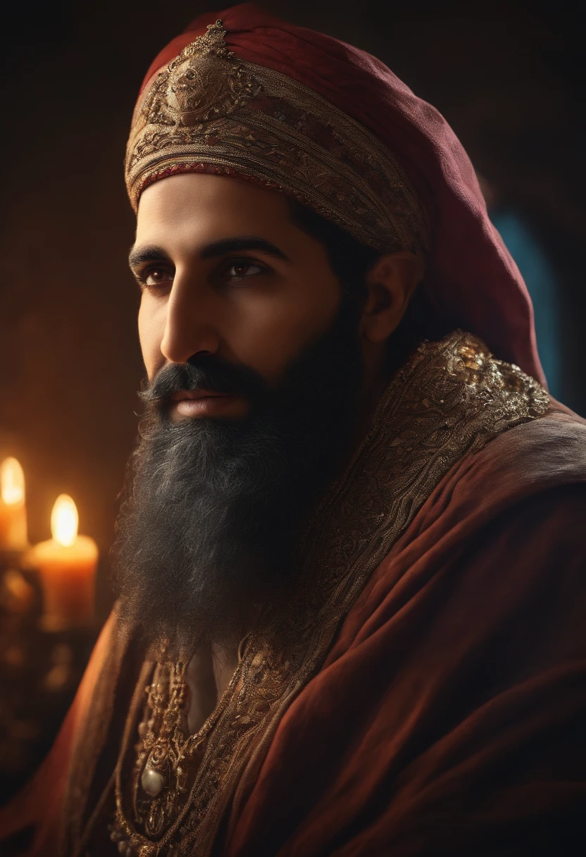 Oussama Ben Laden, Realstic, 4K, max detail