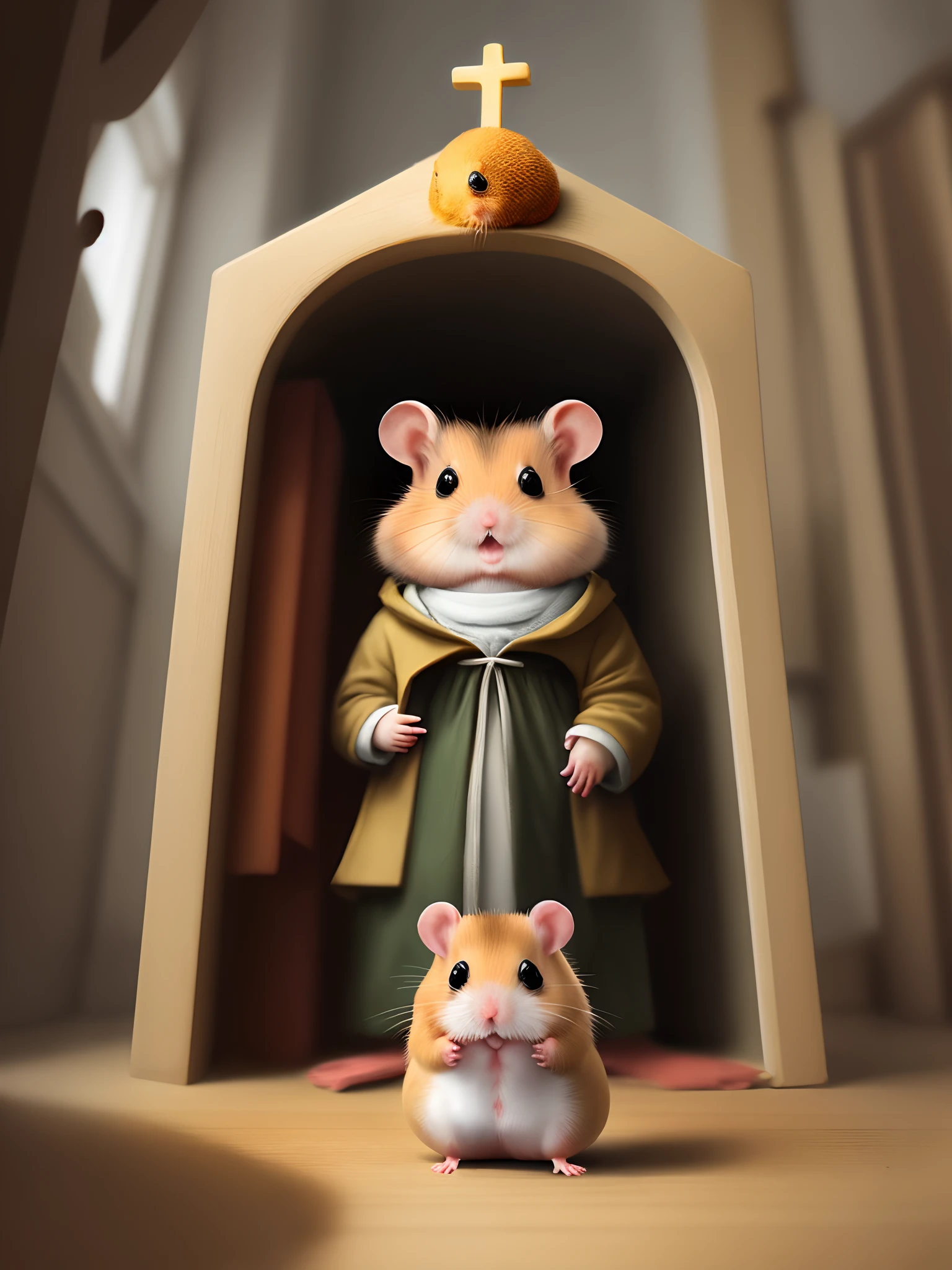 The hamster who became Christ