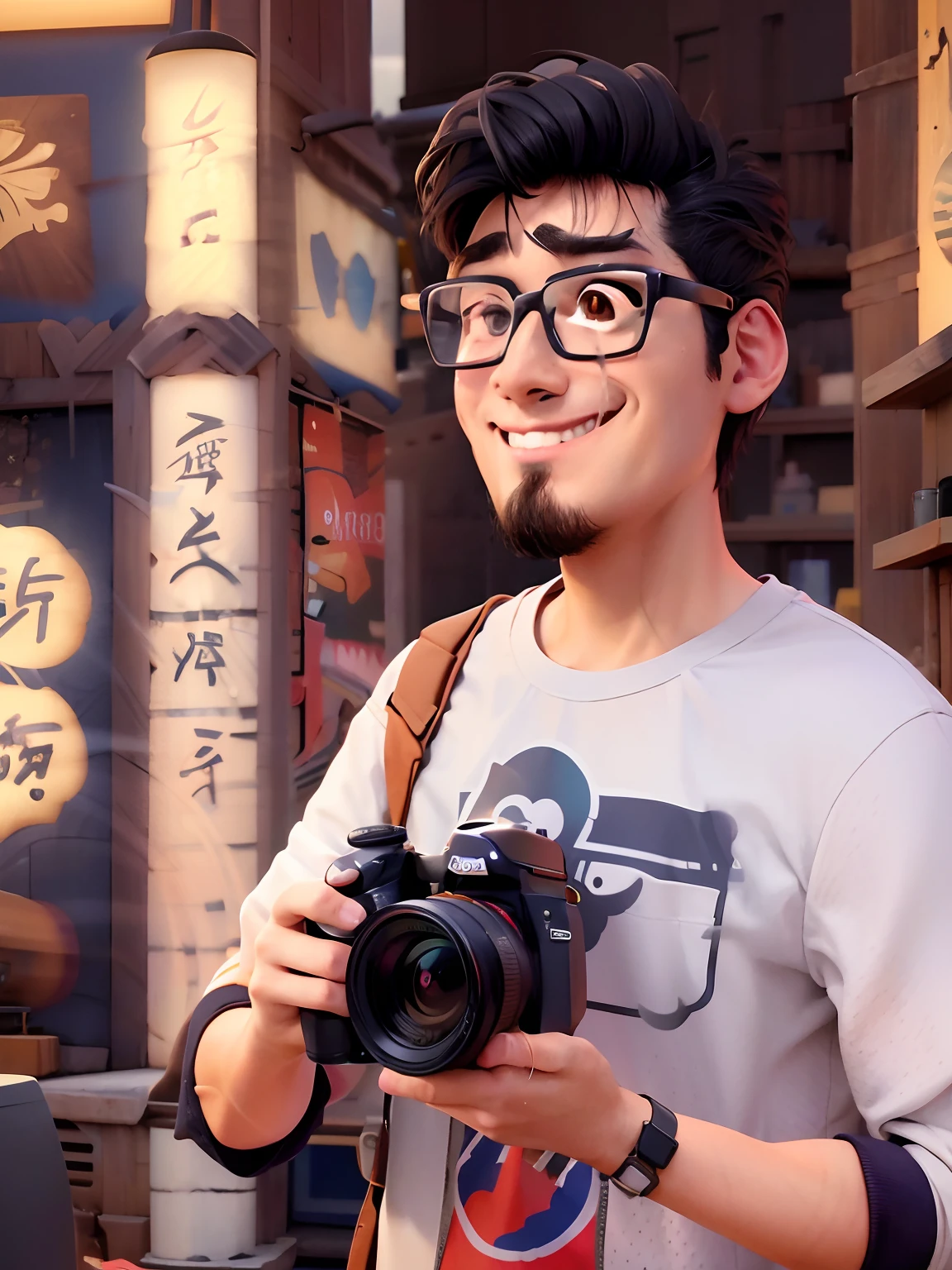 They're taking a selfie with their luggage on the street, back to us, vacation photo, usando roupas sujas de viagem, Assumido em Go Pro Hero8, com muitos viajantes, In Sao Paulo, Tiro em GoPro9, Fotografia selfie 8k, foto de perfil, Postagem no Reddit, turistas em segundo plano, Looking at camera!!!, waving at the camera, both smiling for the camera