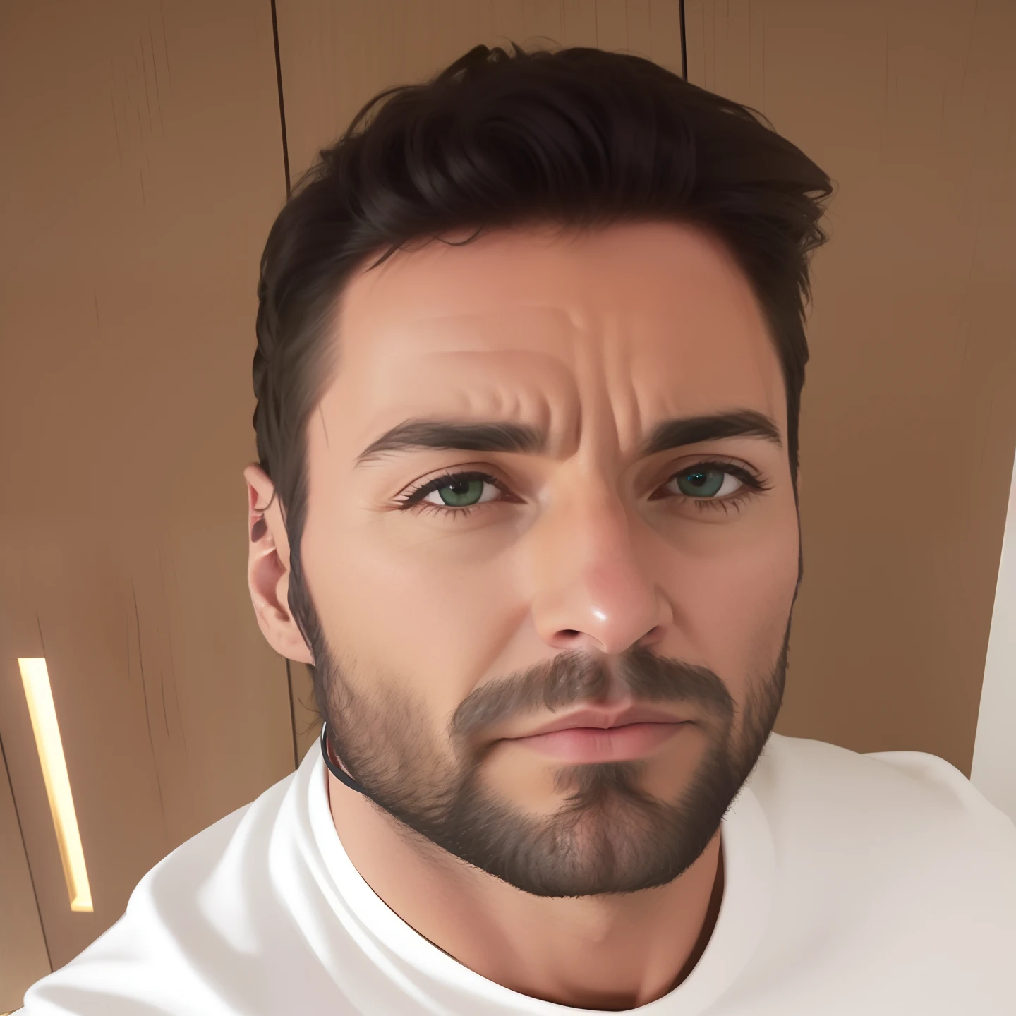Hugh Jackman como wolverine, efeito vhs, (poster: 1.6), poster on the wall, nostalgia, movie poster, retrato, cloBest quality Nousr robot, CGUNIDADE, 8k, Foto crua de (majo: 1.2) Homem Ciborgue, Estilo Warframe, ouro preto, Ultra Detalhado, luz ambiente, volumeric lighting, realista, lifelike lighting, cinematic lighthing, profundidade de campo, foco nítido, dinamic pose, foco no rosto, olhando para o espectador, (Alto contraste: 1,2), (film granulation) Capacete verde, armadura verde, TRABALHA FORESTA, TEM FOLHA, ROSTO FERRUGEM, Ollho verde, verde forte, face amarelo, deltoide verde tem estrela amarelo, capacete motocicletase-up (textura da pele), intricadamente detalhado, detalhes finos, hiperdetalhado, ray tracing, Subsurface dispersion, lighting soft fuzzy, raso profundidade de campo, por (Oliver Wetter),