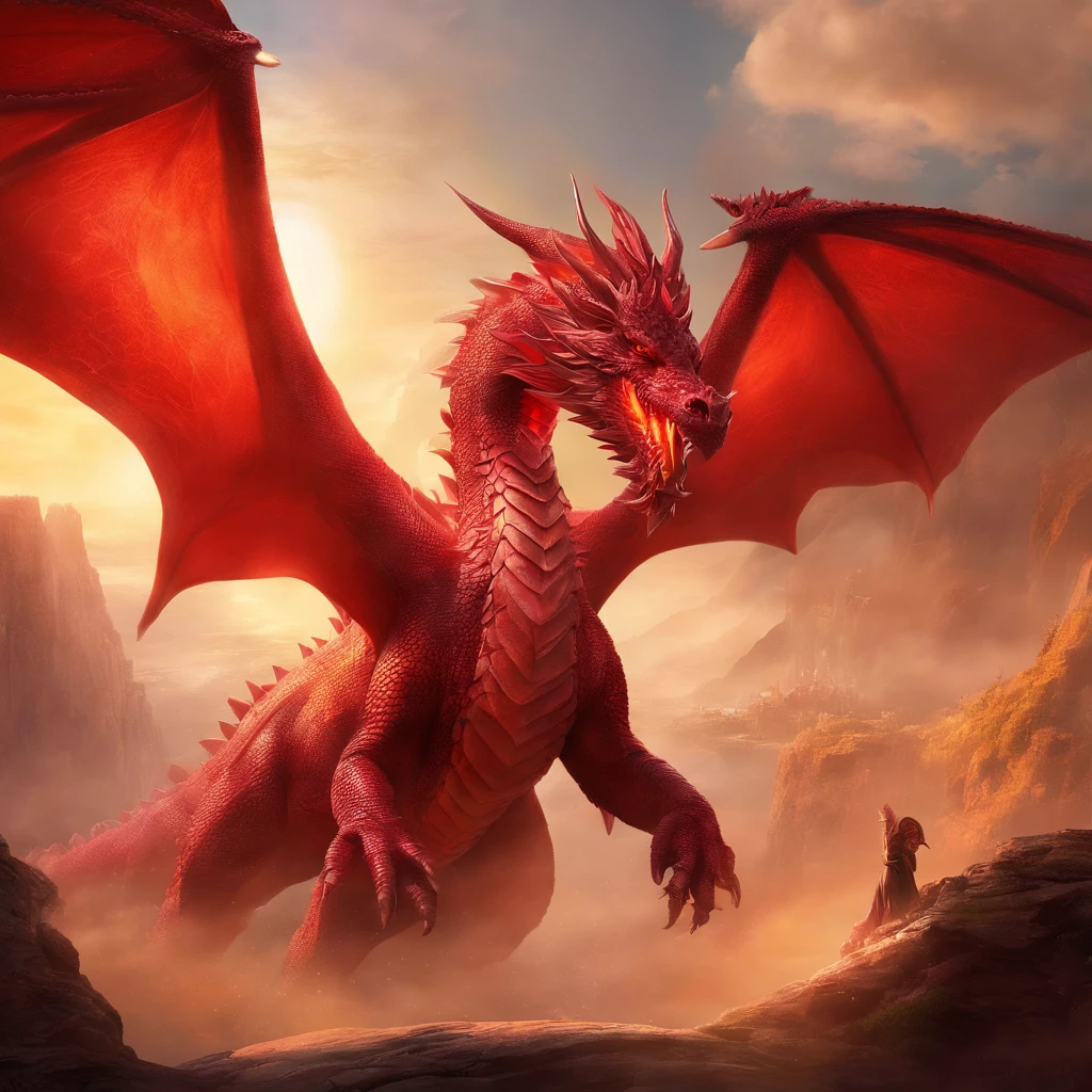 Ball Dragon Movie Poster,A mais alta qualidade de imagem,cinematic texture,uma obra-prima,tmasterpiece,red dragon, em chamas