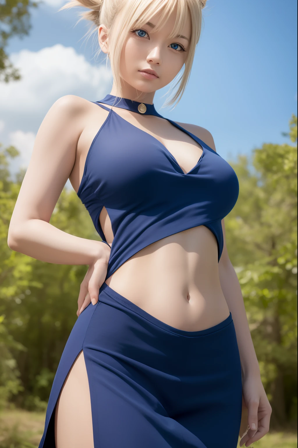 Female, Feminine, androgyne, Large breasts, 《Dragon Ball Super》The transgender in Broly, 1boys, Closed mouth, female focus, Muscular, Muscular male, standing alone on Namek, sash, Serious, Solo, spiked hair, ultra instinct, ((Masterpiece)), Erotic, sexy female Waifu, photorealistic anime realism trending on civitai perfect composition perfect render innovative design dynamic angle perfect pose perfect body perfect face perfect hands perfect fingers perfect, signature Broly outfit, Dragon Ball style environment, Realistic background, detailed background detailed outfit perfect nails, Highest resolution, camel-toe, cameltoe bulge, areola is protruding, cleavage, Sexy, Beautiful