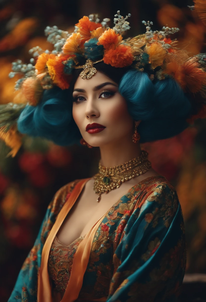 Japonesa, cabelos compridos, olhos grandes, corpo inteiro, gosta de festa, samba