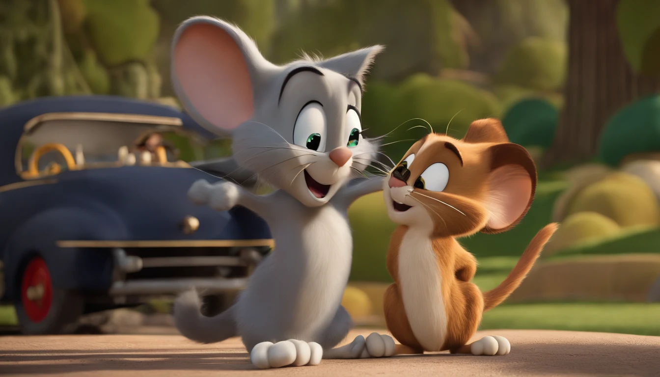 Tom and Jerry: The most famous cat and mouse in the world, who starred in a series of short films full of chases, traps and confusion. The series was created by Hanna and Barbera at MGM, and won seven Oscars for the studio between 1943 and 1952, in a cartoon style.