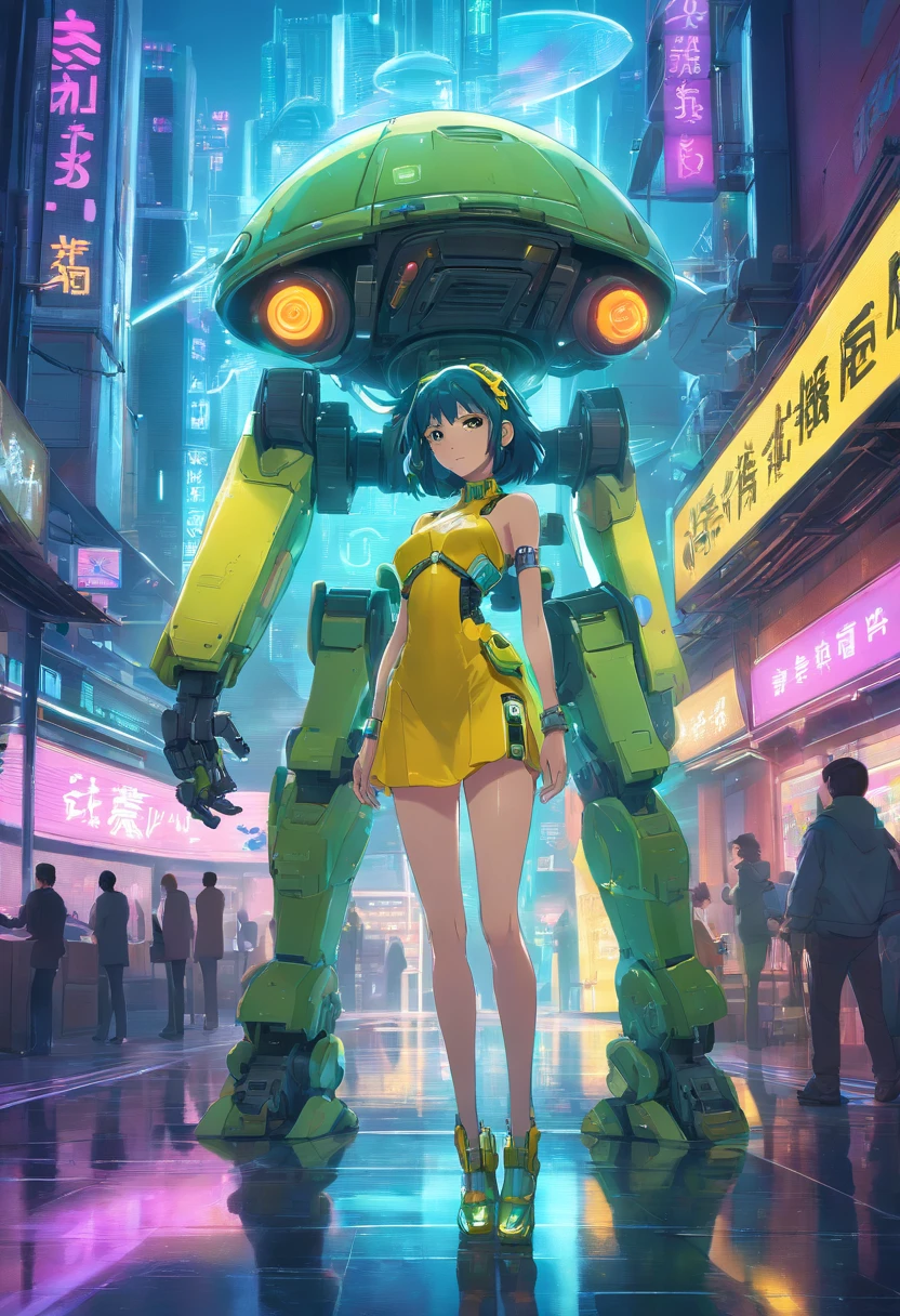"「Droid」Imagine a breathtaking digital artwork featuring,'Anthropomorphic turtles in the fascinating cyberpunk world. Droid、It is a symbol of the futuristic harmony between nature and technology. Wearing a pale yellow dress decorated with enchanting star patterns, She embodies a fusion of organic elegance and mechanical wonder.
Her exterior is、Decorated with transparent machines that are intricately intertwined with her natural form. Each transparent component is、Shows a delicate balance between her cybernetics enhancement and her innate turtle traits, her shell, etc., handfeet, and facial expressions.
The cyberpunk cityscape surrounding the droid is a sensory wonderland. The atmosphere is、Flooded with the dreamy glow of neon lights illuminating the city's expanse. Color luminous beams refract through artificial mist, Create an otherworldly atmosphere that captures the essence of the neon-lit metropolis.
As the heart of this digital masterpiece, Scenes are brilliantly rendered using state-of-the-art technology. Global Illumination、Gives off a soft, penetrating shine, Create realistic interactions of light and shadow. The close application of ray tracing is、Provides an unparalleled level of detail, With reflection and refraction reflecting the concrete world.
nffsw (High dynamic range) Technology is、Enhances the contrast between bright neon lights and dark alleys, Enable immersive visual experiences. Unreal Engine rendering is、Showcases the droid's environment with mind-blowing realism, At the same time、Enables creative exploration of design.
All elements of this artwork are、A testament to the artist's commitment to excellence. The level of detail is unparalleled, On each side, From droid dresses to sparkly machines, Meticulously rendered perfectly. As a result、A masterpiece that seamlessly blends organic and synthetic, Crossing traditional boundaries.
The quality of this work is nothing short of amazing. Hyper HD Resolute