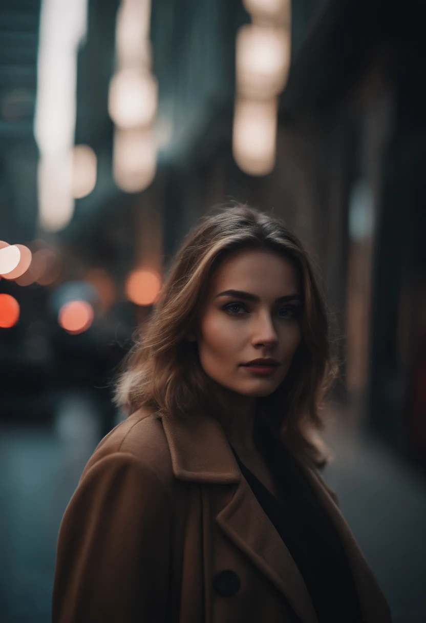 1girl,the city street,Cyber style,