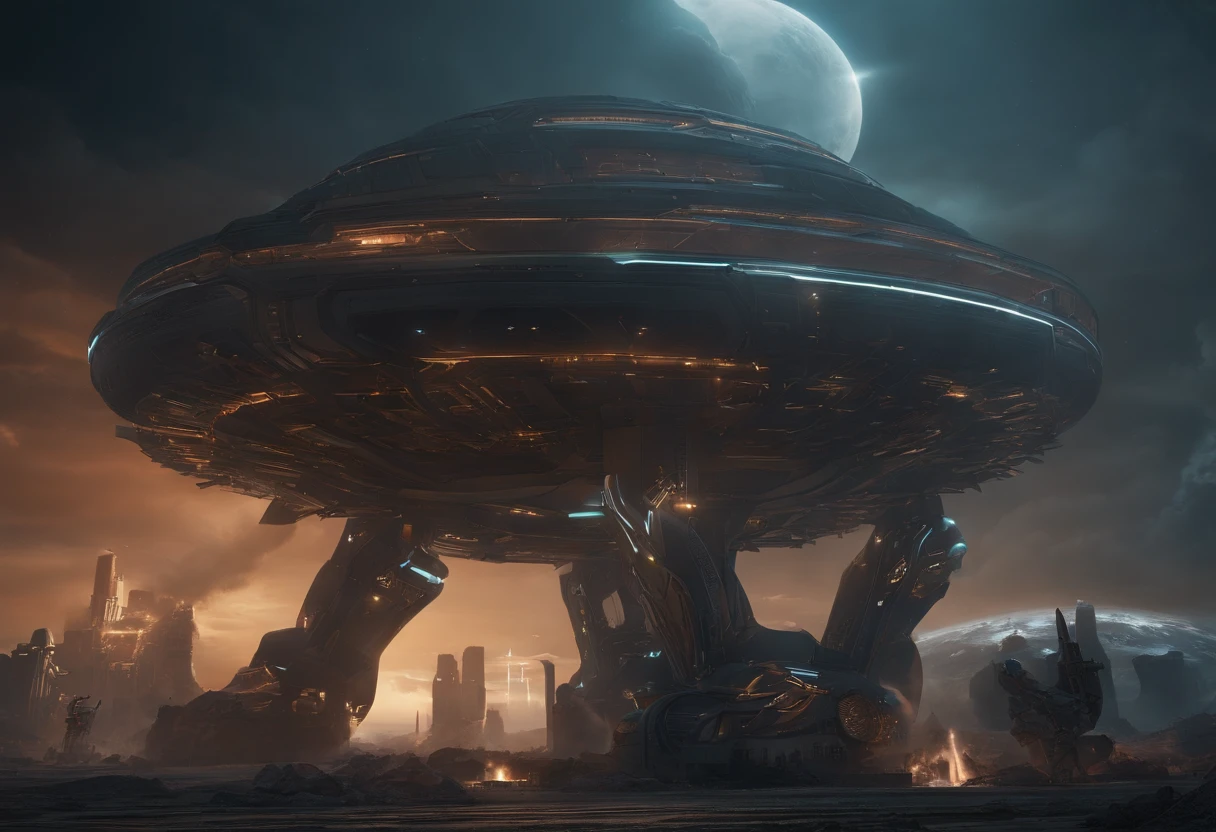 machine civilization,sophiscated structure body compound,techinical extravegant made-up,unique power system,weapon