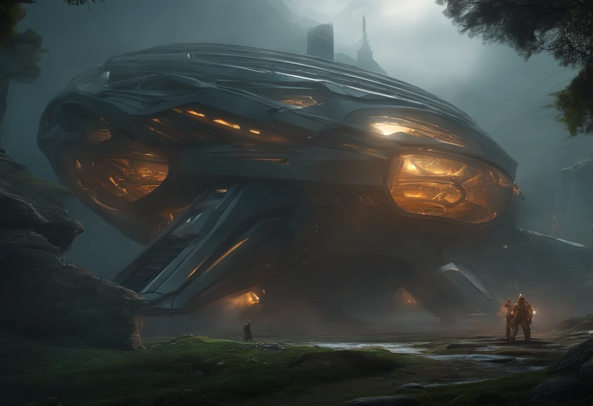 machine civilization,sophiscated structure body compound,techinical extravegant made-up,unique power system,weapon