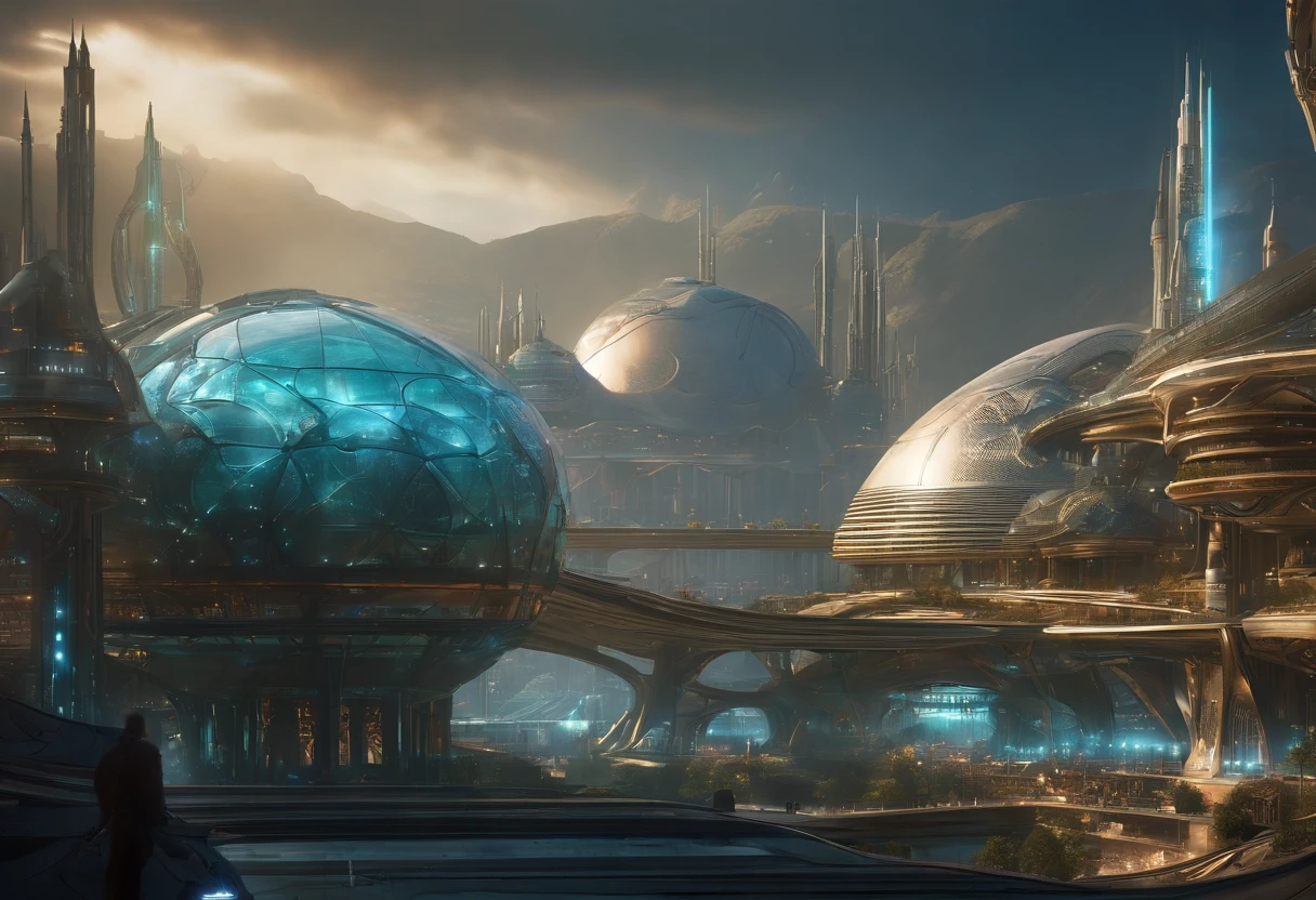 machine civilization,sophiscated structure body compound,techinical extravegant made-up,unique power system,city show up