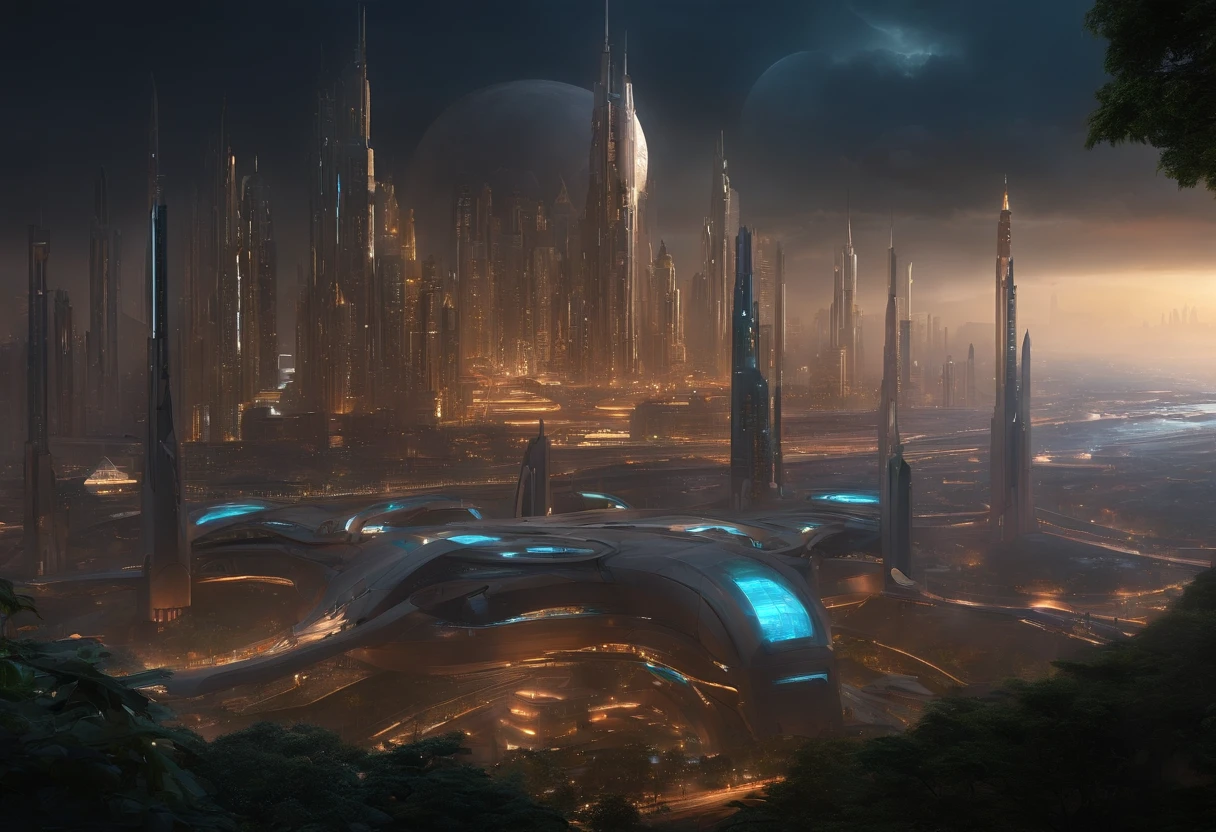 machine civilization,sophiscated structure body compound,techinical extravegant made-up,unique power system,city show up