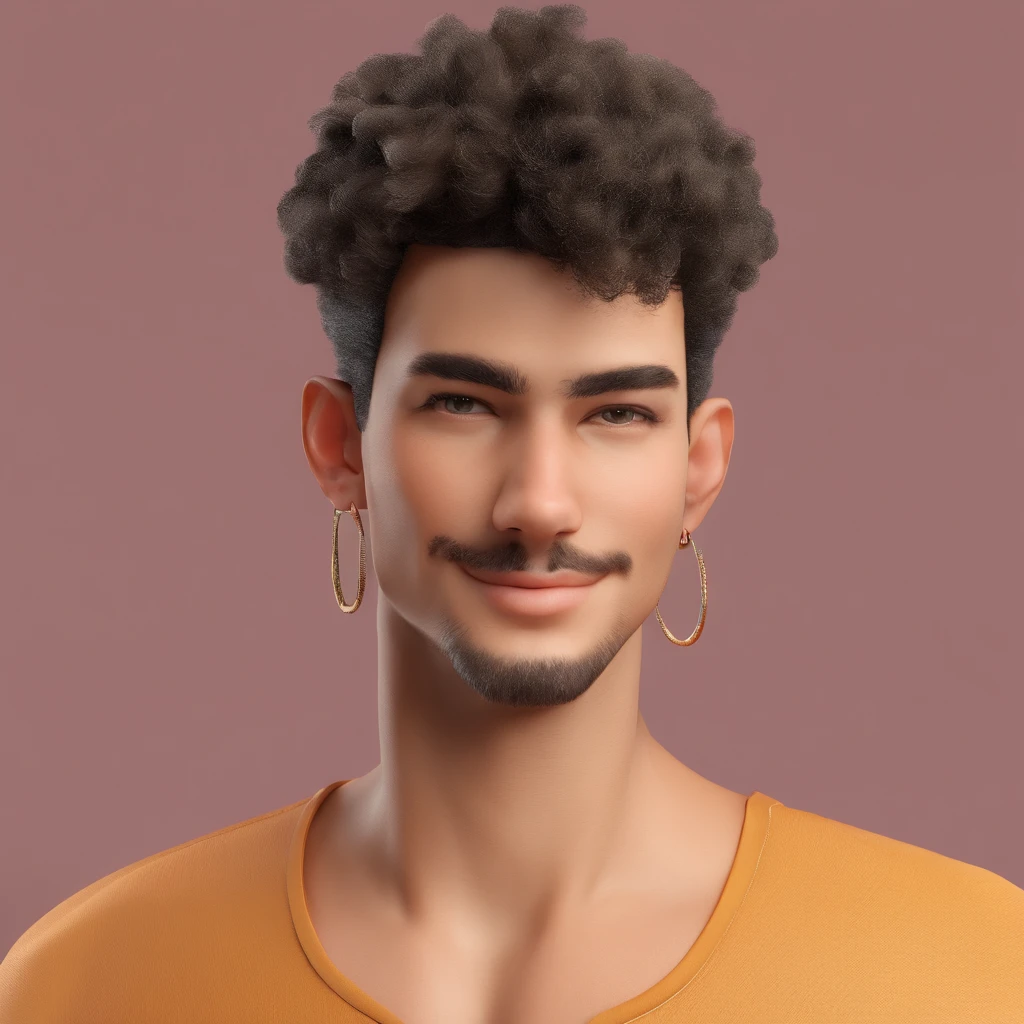 I'm just killin' I'm a boy got medium hair I wear earrings kinda thin face I'm 16 my hair is kinda straight and curly