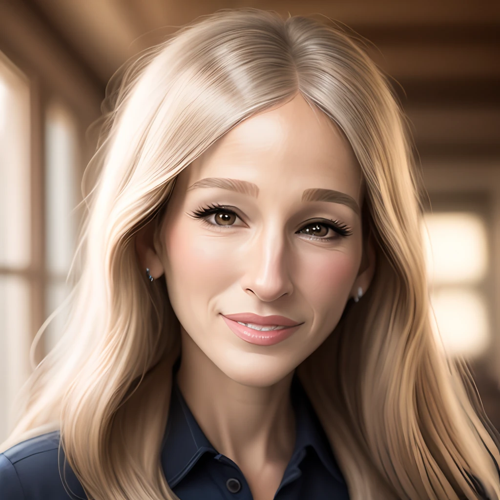 Sarah Jessica Parker flaring nostrils