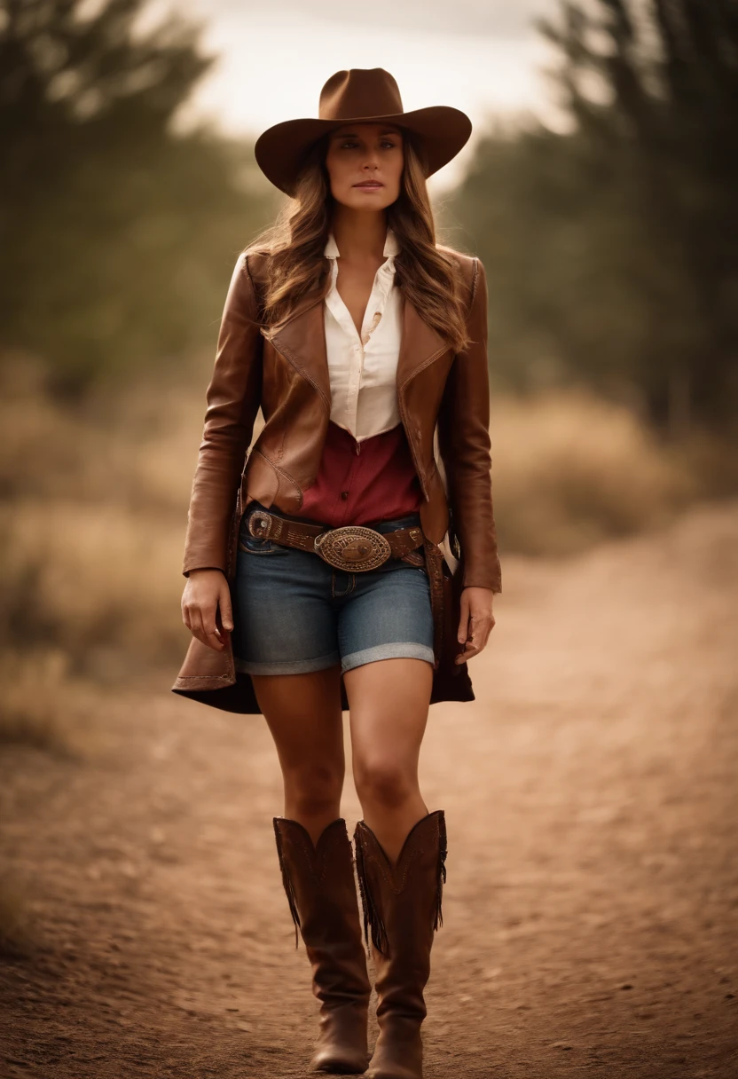 A cowboy girl