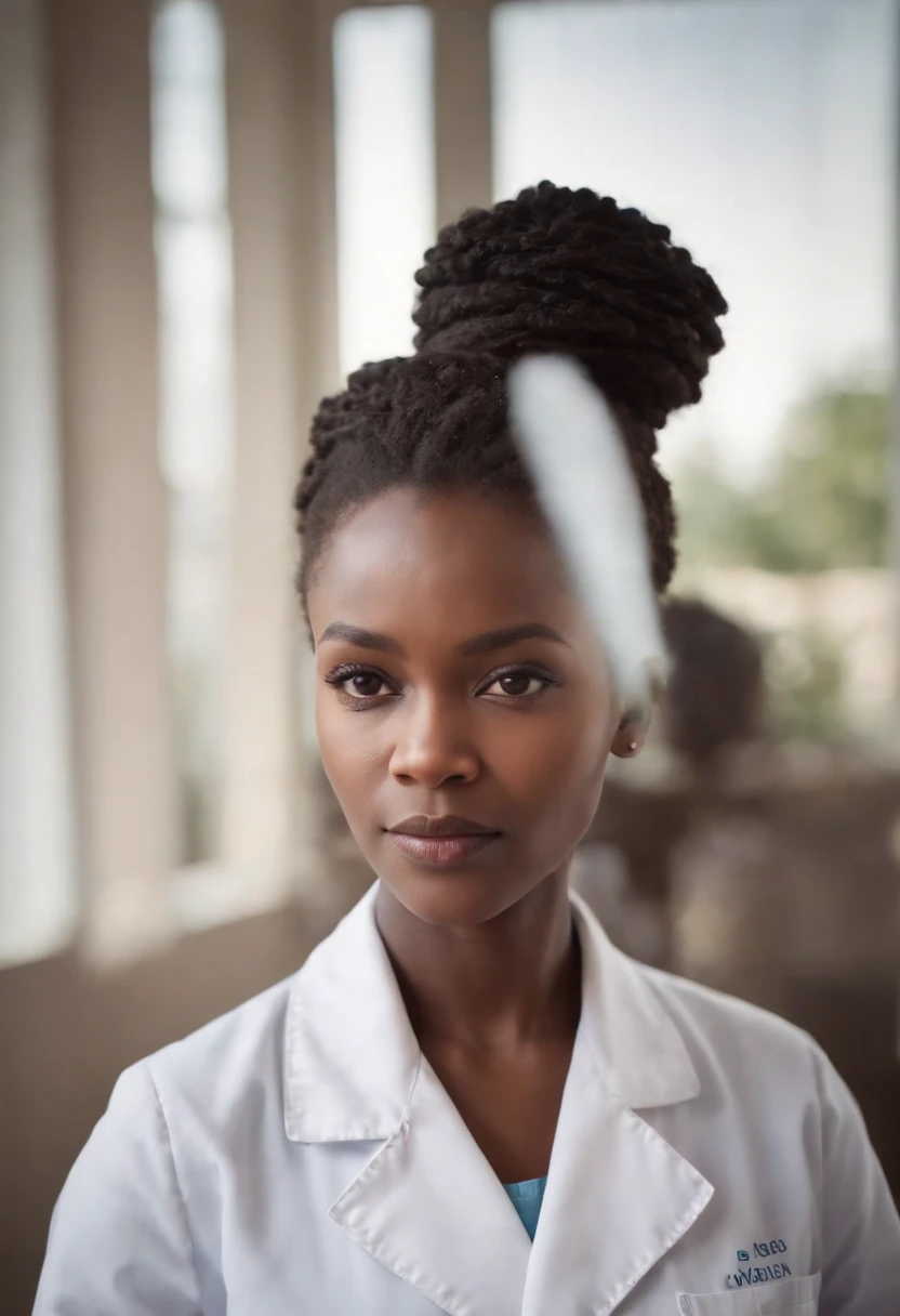 Female, African, Doctor, Attending
