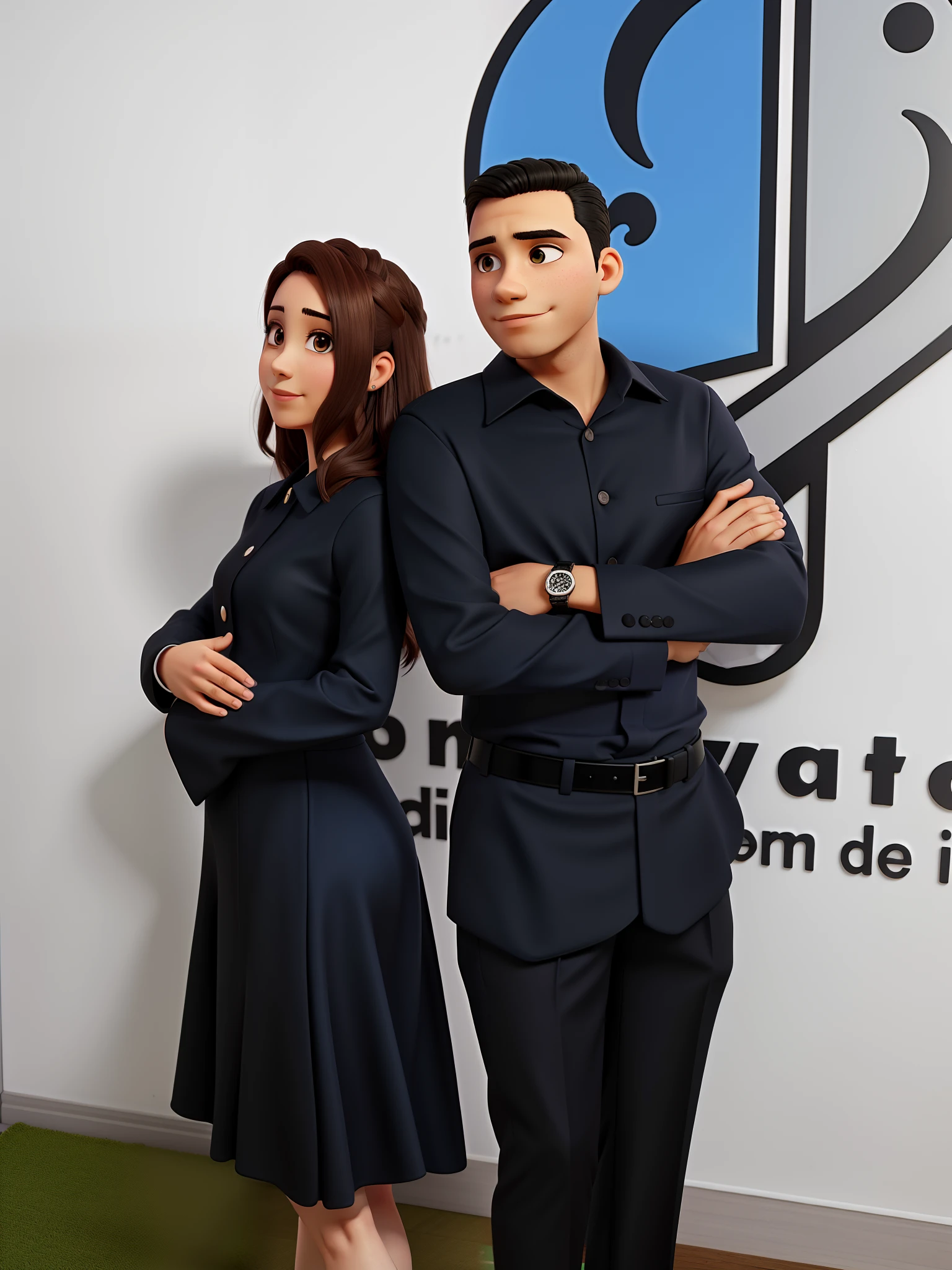 Casal foto formatura