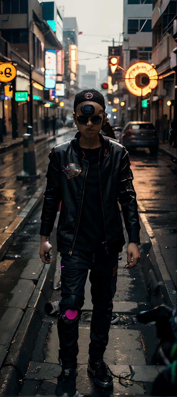 Cyberpunk, toddler, cat, habdsome boy, 8k, ultra realistic