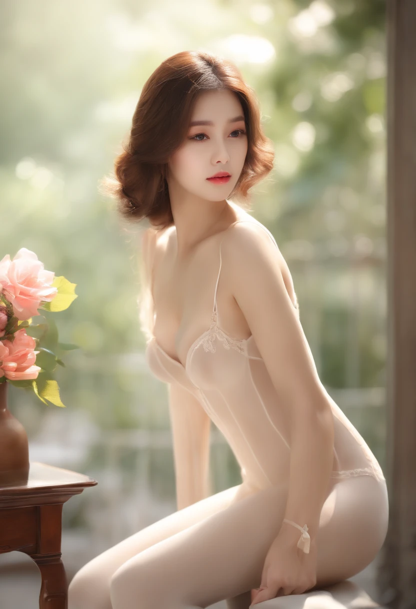 One girl, full bodyesbian, (Delicate illustrations: 1.4), (Masterpiece: 1.0), (Best quality: 1.4), (Ultra HD: 1.2), (Photorealism: 1.4), (8K, RAW photos: 1.2), ( Soft focus: 1.4), (18yr old:1.3), (Sharp focus: 1.4) , Korean beauty , Painting , spreading ass, Juicy, Pubic hair, (hindquarters), Sexy, White stockings, Leggings, neonlight, Romantic, Beauty, Lingerie, Net, Pantyhose, Beautiful ass, Naked, , , Sexy, Naked, , , Sexy, Naked, , Perfect , being fucked.