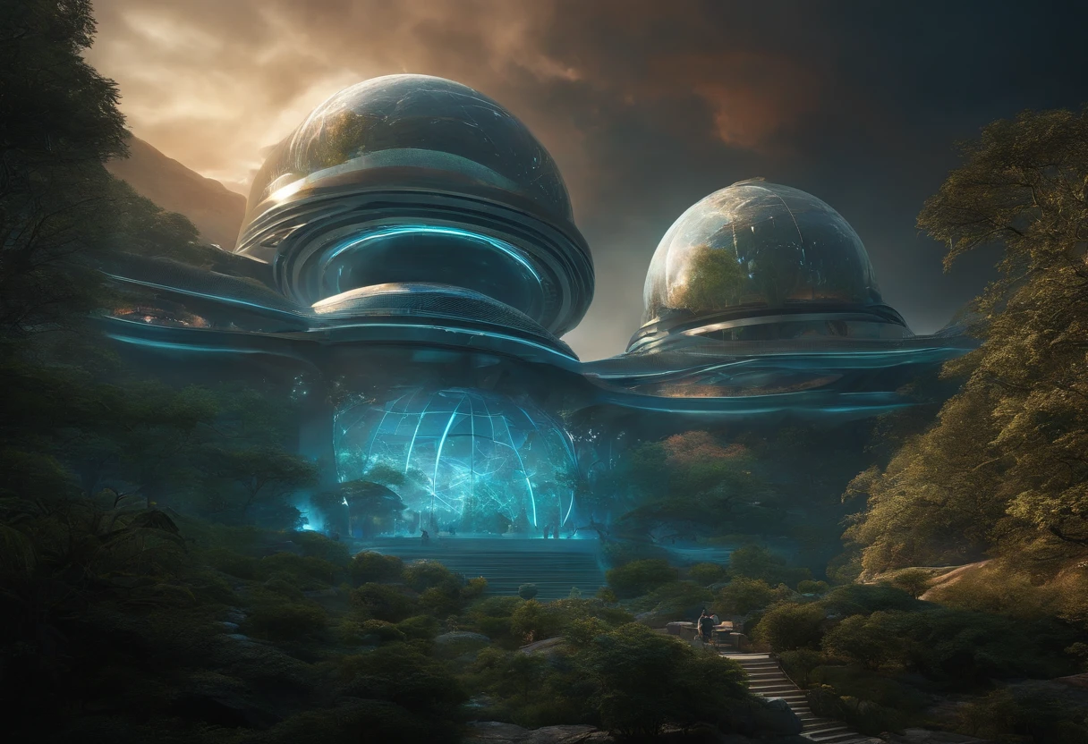 machine&organic created high-wisdom civilization,sophiscated structure body compound,techinical extravegant made-up,unique power system,living creature show up