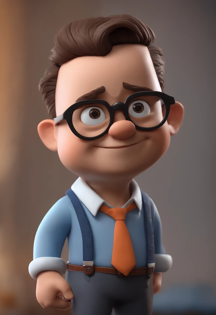 guttonerdvision4, (cbzbb:1.25), portrait of cutest illustration of frodo baggins, wearing glasses, artstation, CGI_Animation, breathtaking rendering