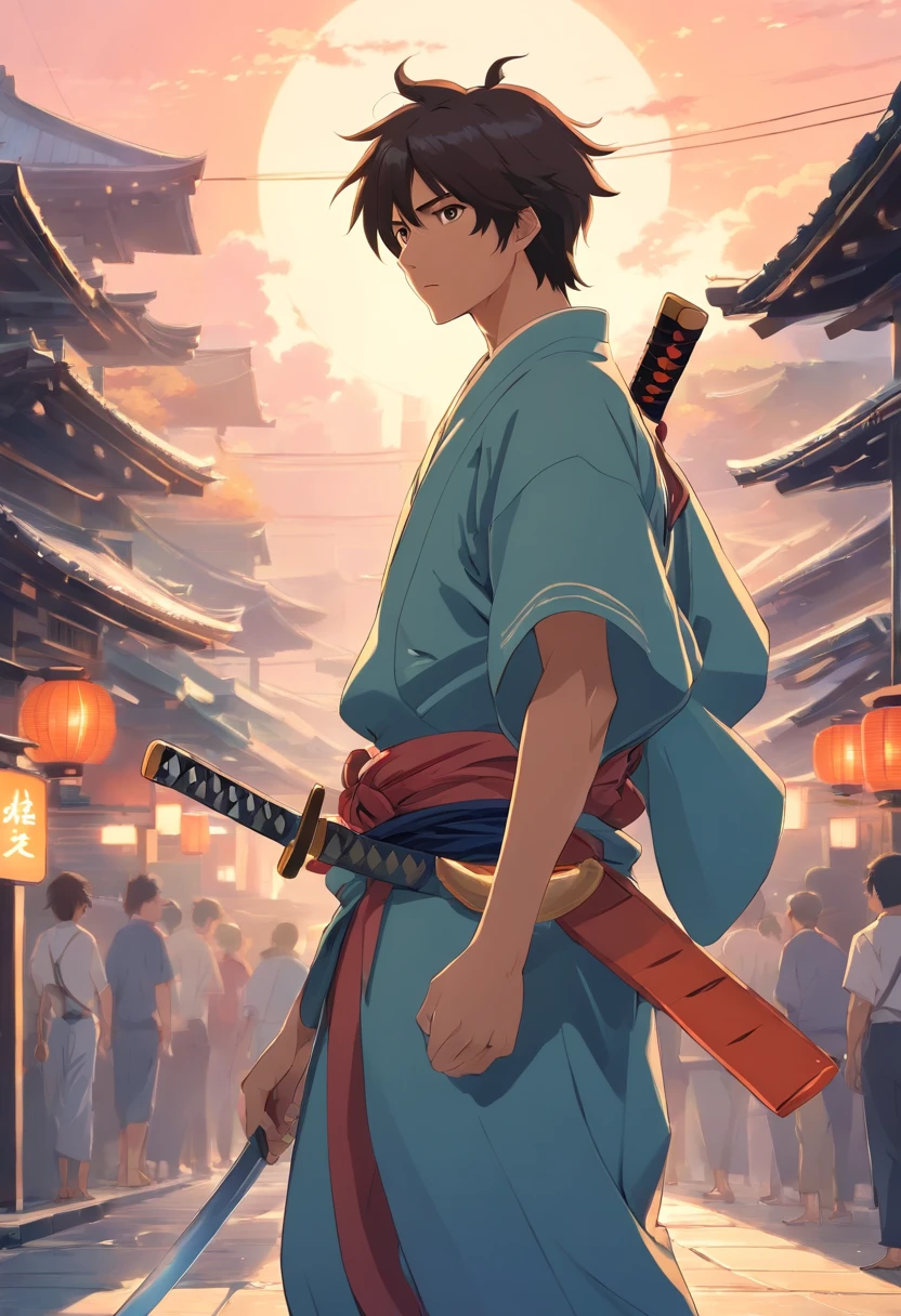 Male Samurai Cool