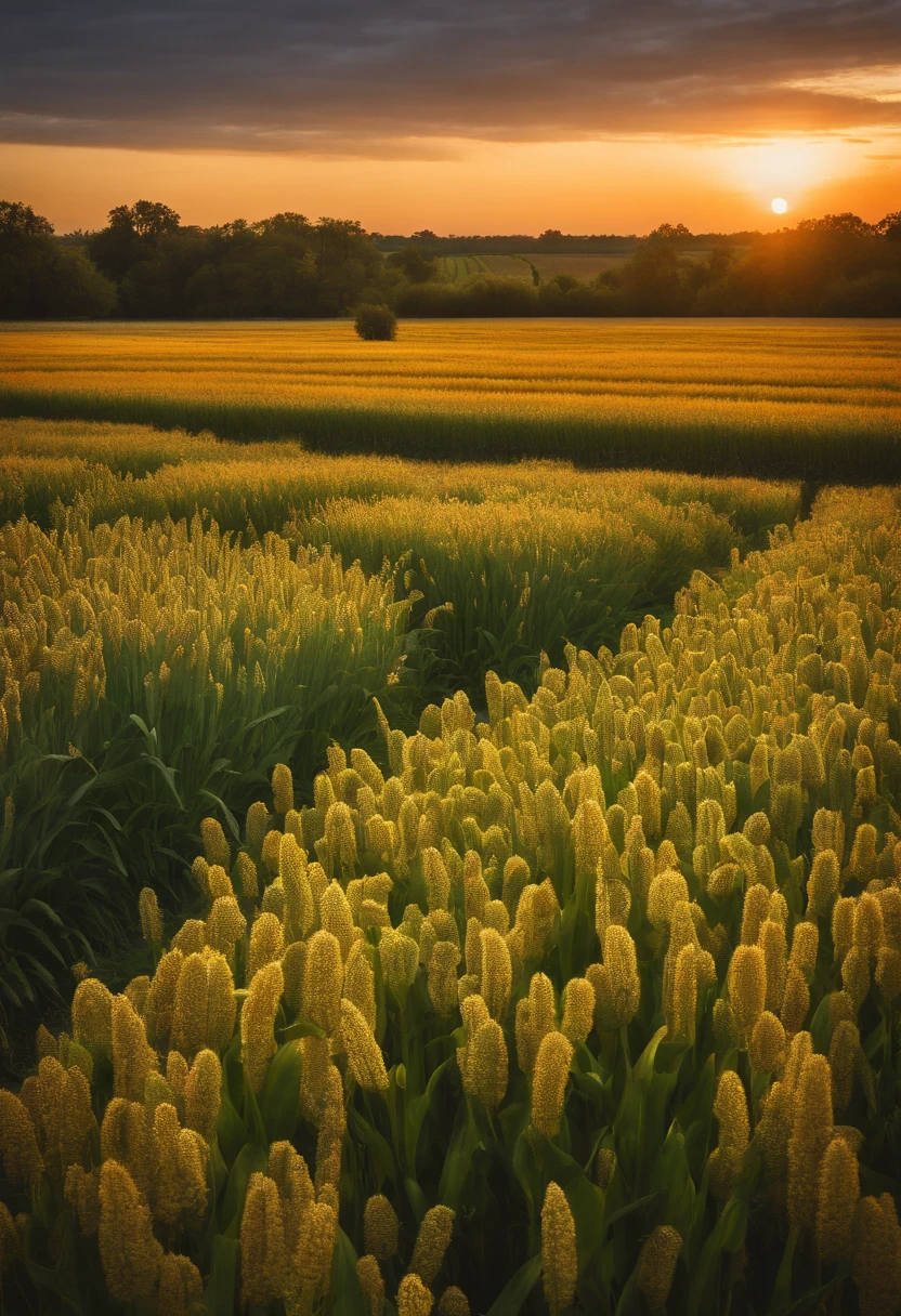 Millet field