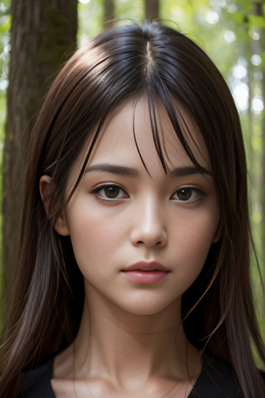 the forest,Realistic,Realistic face, Clear face, no humans