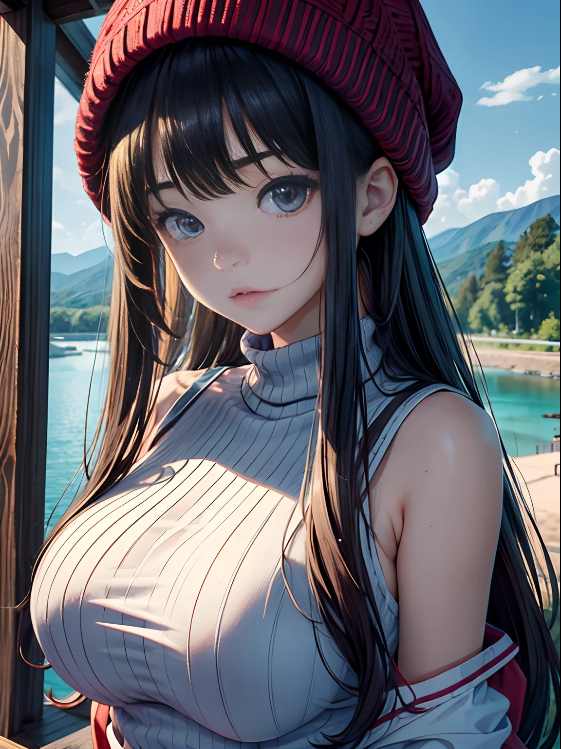 anime girl avec de gros seins posant dans un haut jaune et un jean, séduisante fille d’anime, Ilya Kuvshinov. 4 km, [ Art numérique 4 km ]!!, Style Anime 3D réaliste, Jolie fille d’anime, Artgerme extrêmement détaillé, Oppai, Style anime 4 K, Rendu photo réaliste Anime girl, Anime hyper réaliste, style anime. 8k