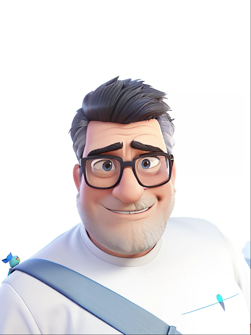 Cartoon character of a man with black glasses and a blue shirt, animation character, Caractere estilizado, animation style rendering, 3D estilizado, Arnold Maya render, 3 d render stylized, toon render keyshot, Personagem 3D, Personagem 3D, 3d rendering stylized, 3 d character render, personagem de desenho animado, Personagem de close up, Pose de personagem, (Estilo Pixar) (master part:1.2) (Bokeh) (melhor qualidade) (pele detalhada) (textura detalhada) (8k) (argila) (Cinematic lighting) (sharp focus
INFO