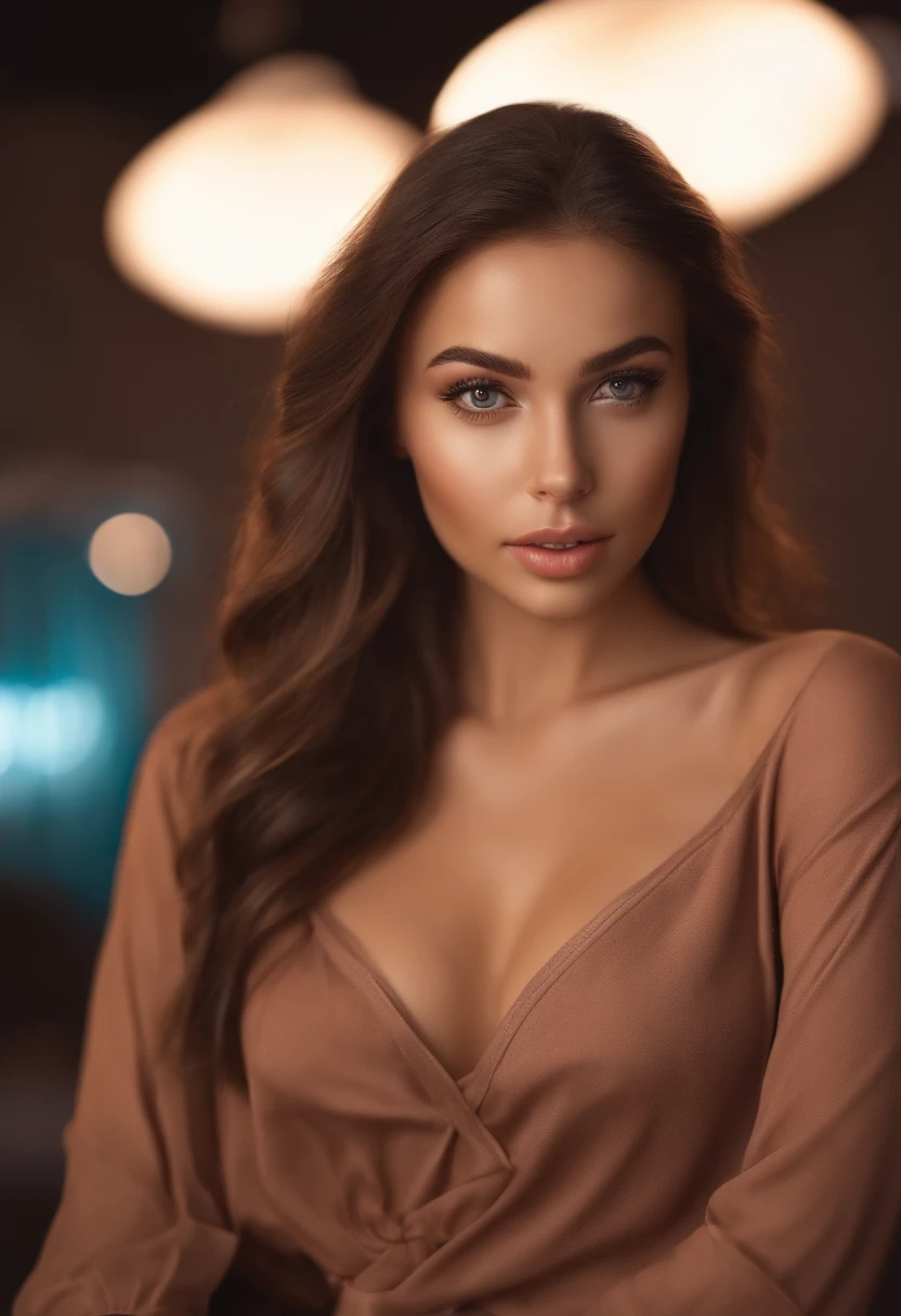 Arafed Mujer con camiseta sin mangas y bragas a juego, Chica sexoy con ojos marrones, Retrato Sophie Mudd, brown hair and large eyes, selfie de una mujer joven, Camera eyes, Violeta Myers, Sin maquillaje, Maquillaje natural, staring directly into camera, Cara con Artgram, Maquillaje sutil, Gran foto de cuerpo entero, en la discoteca, escote, tetas, ASS, sexoy, sexo, perrito, Position sex,