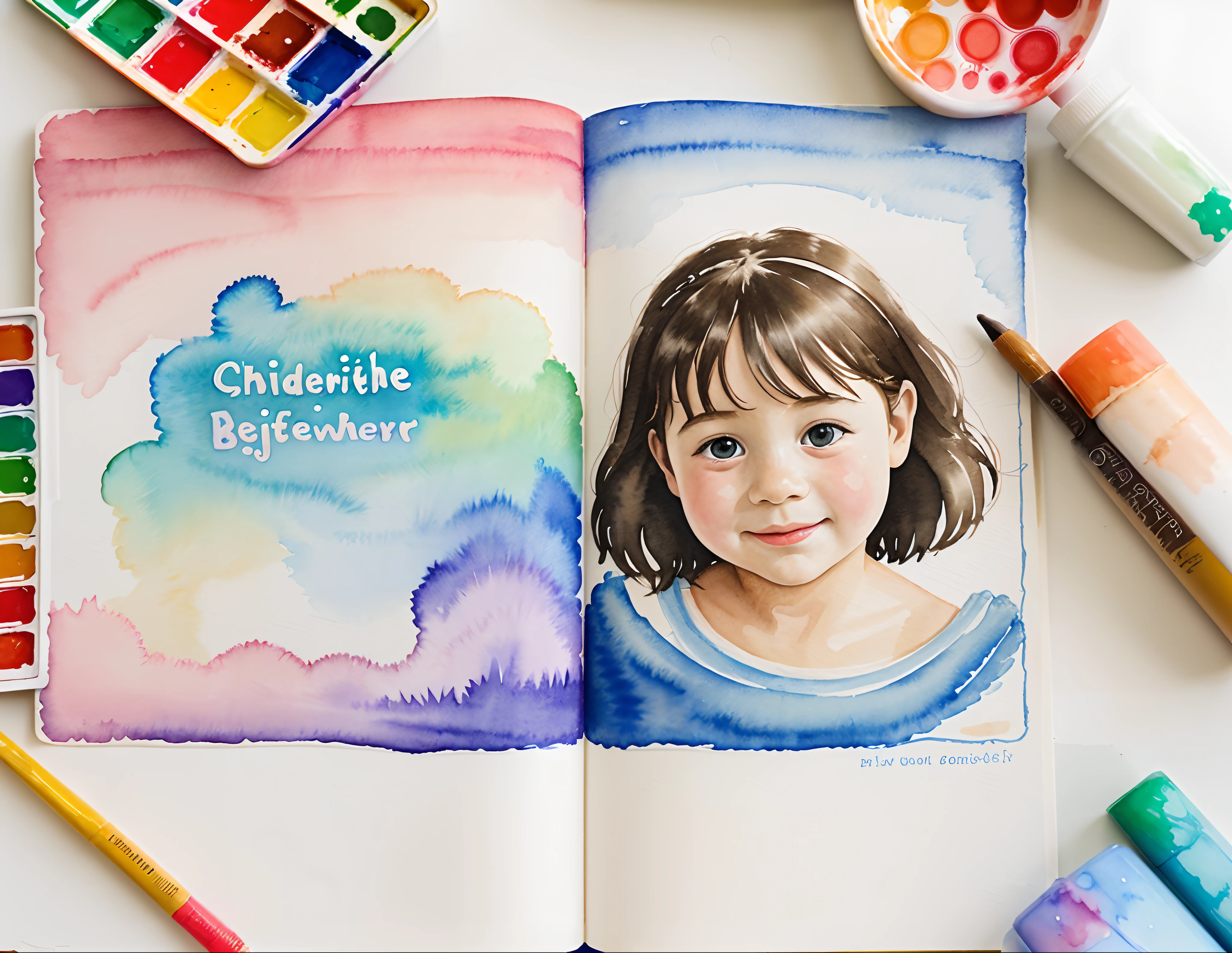 Children's Illustration: Watercolors are often used in children's books and illustrations to create whimsical and inviting visuals.