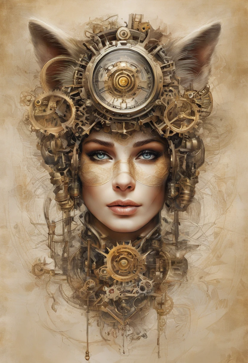 Perfect centering, a cute little cat, Wear a student jacket, Wearing sunglasses, Wearing headphones, Standing position, Abstract beauty, Centered, Looking at the camera, Facing the camera, nearing perfection, Dynamic, Moonlight, Highly detailed, Digital painting, art stations, concept-art, smooth, Sharp focus, 8K, high definition resolution, illustration, Art by Carne Griffiths and Wadim Kashin, White background