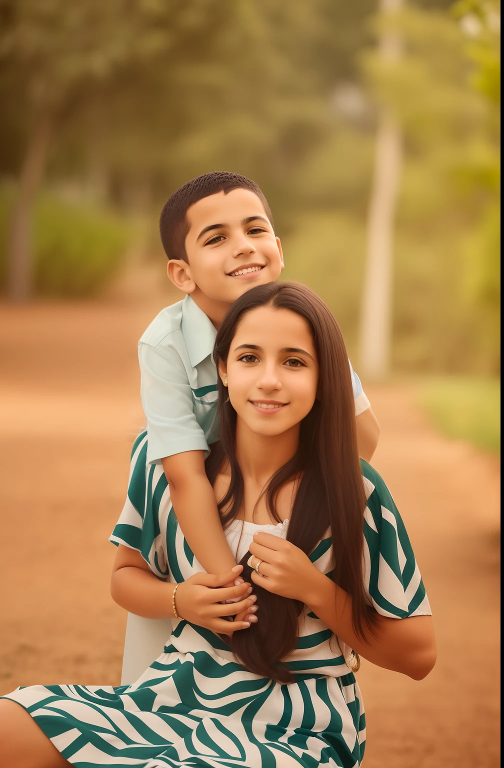 There's a woman and a boy sitting on a bench, Malika Favre, Directed by: Nandor Soldier, cabrito, 3 5 year brazilian mother, profissional, childrens, garotada, Motivacional, adulto, foto de uma bela, foto retrato, Detalhe poderoso, childrens, garota, Familiar, inspirado em Samuel Silva, brasileiro, crisp detail, family photography