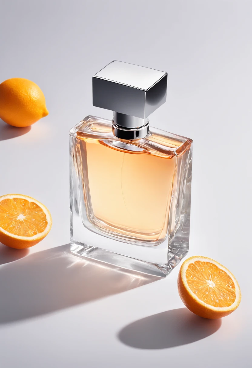 um lindo frasco de perfume, cinemactic, fotografia profissional, studio illumination, studio background, advertising photography, detalhes intrincados, hiper-detalhado, ultra realista, 8K UHD
