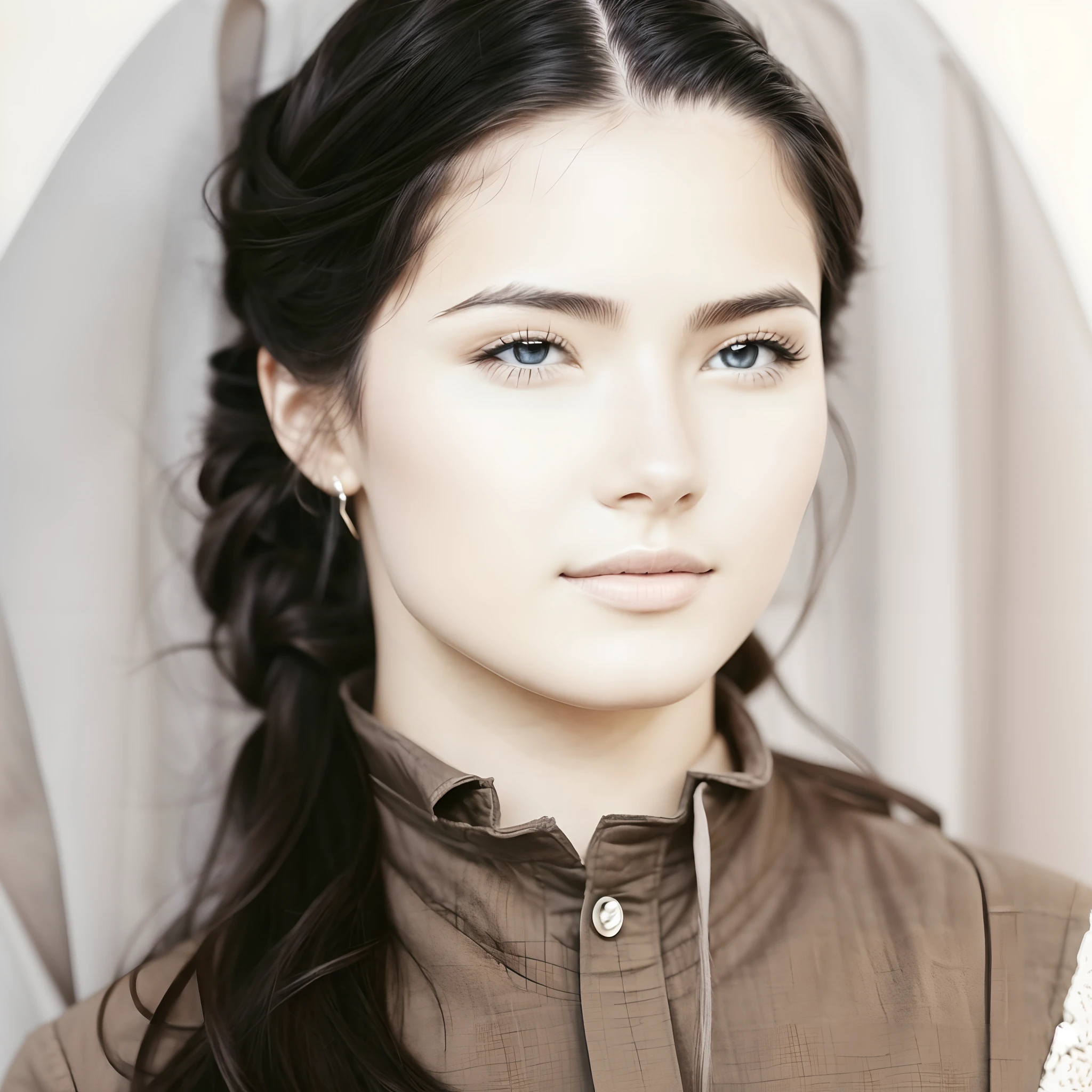 detailed clothes, Detailed hair