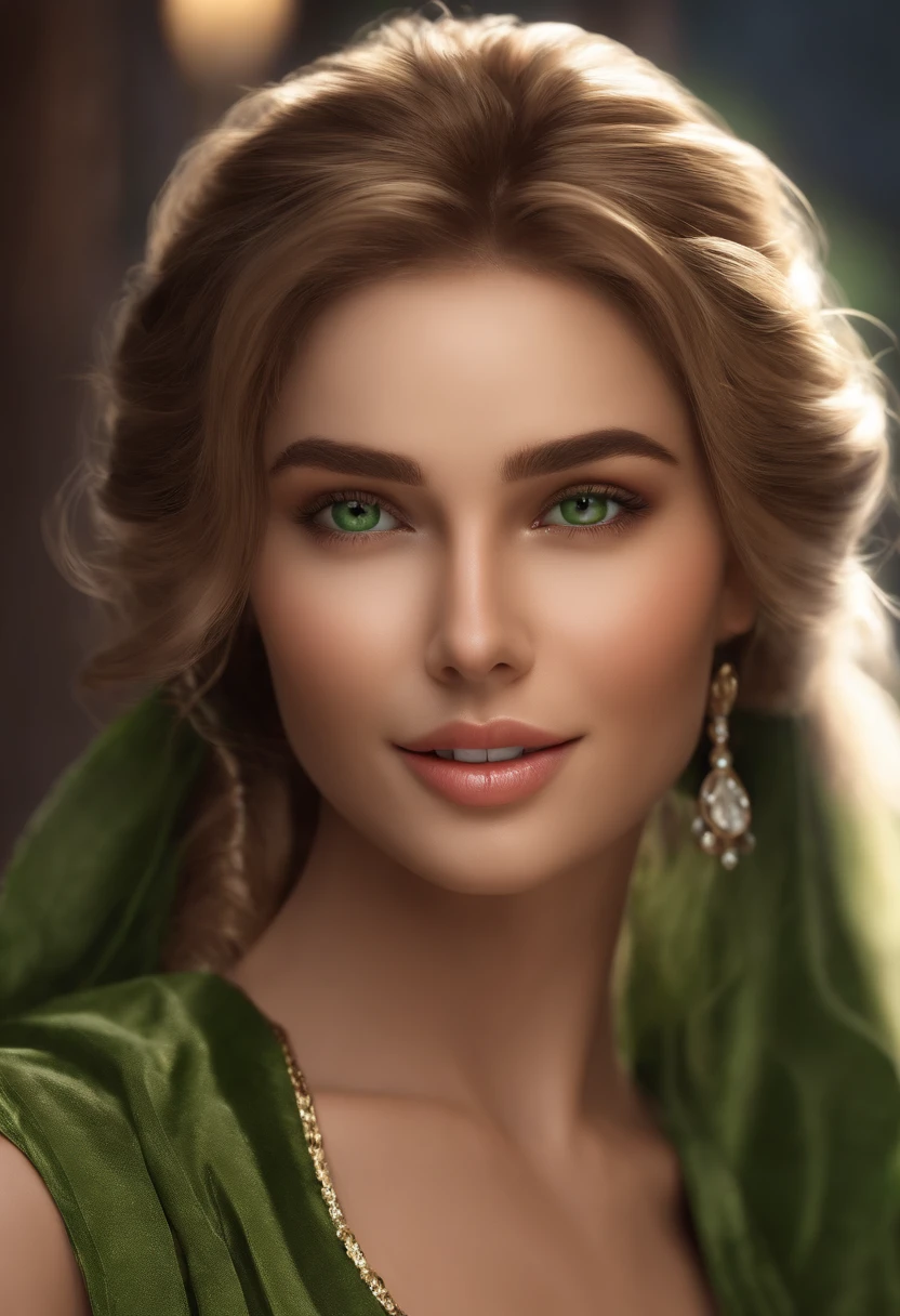 (best quality,highres:1.2),ultra-detailed,realistic:1.37,(HDR,UHD),studio lighting,vivid colors,bokeh,portraits,masterpiece:1.2,green eyes,long ponytail,beautiful smile,sensual
The steps to generate this prompt are as follows:
- According to the topic "High-end creative mortise and tenon table lamp、a beauty girl、Green eyes、High ponytail、a smile、Functional" Generate a body description "A beautiful girl with a high ponytail, green eyes, and a captivating smile, surrounded by high-end creative wooden joints and a wooden table lamp."
- Add a material description "Using a realistic (HDR,UHD) rendering technique, this artwork is an ultra-detailed masterpiece with vivid colors and studio lighting, capturing the essence of the girl's beauty and sensuality."
- Add art style "The portrait showcases a combination of realism and artistic flair, presenting the girl in a captivating and immersive way."
- Add color tone descriptions "The color palette emphasizes the green of the girl's eyes, enhancing their mesmerizing effect and creating a harmonious visual composition."
- Add a description of the light "The studio lighting illuminates the girl's face, accentuating the delicate details and creating a warm, inviting atmosphere."
The resulting prompt is:
"A beautiful girl with a high ponytail, green eyes, and a captivating smile, surrounded by high-end creative wooden joints and a wooden table lamp,(best quality,highres:1.2),ultra-detailed,realistic:1.37,(HDR,UHD),studio lighting,vivid colors,bokeh,portraits,masterpiece:1.2,green eyes,long ponytail,beautiful smile,sensual。"