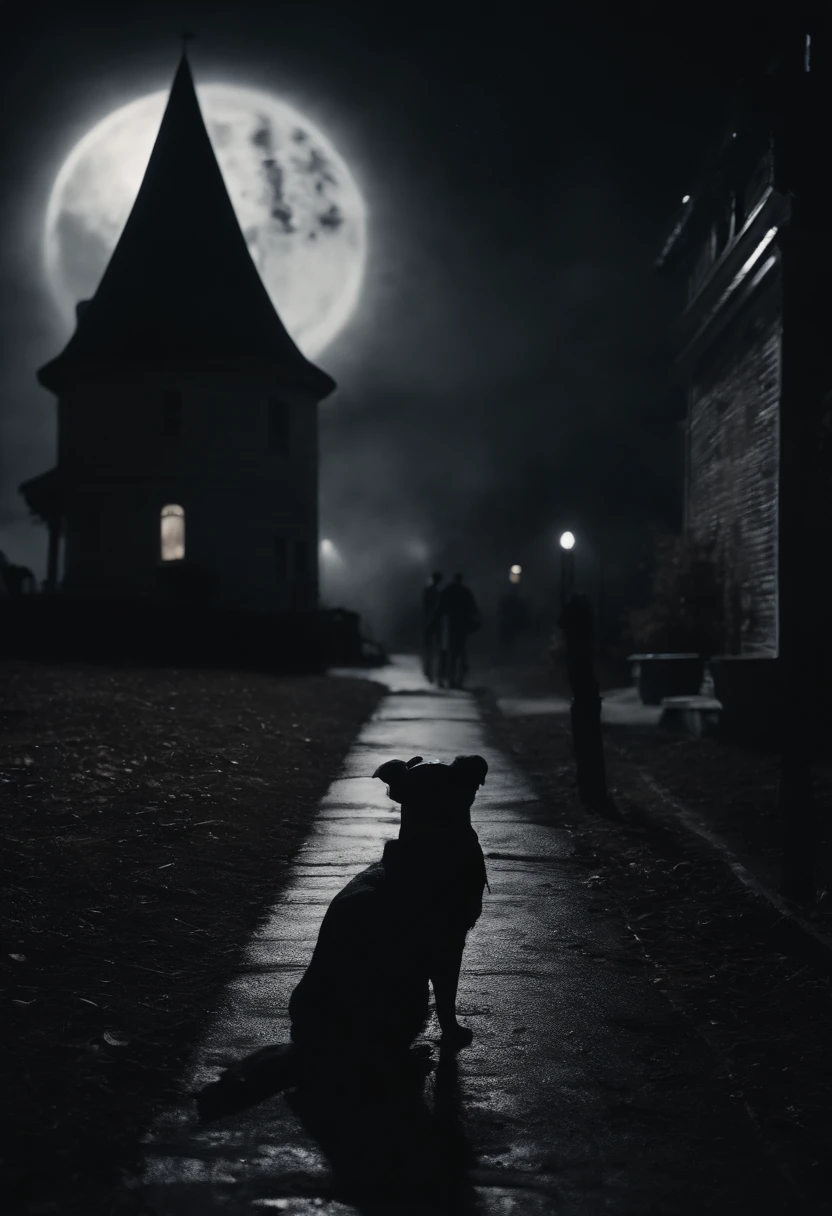Halloween night, Lovecraft setting, Halloween party