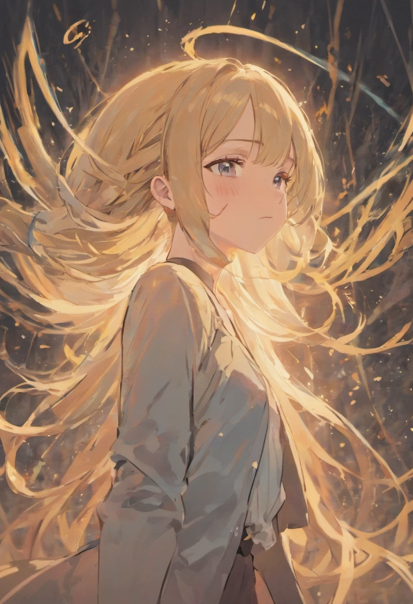 Female: ,Caucasians,Flesh-colored, wavy waist-length hair,With bangs