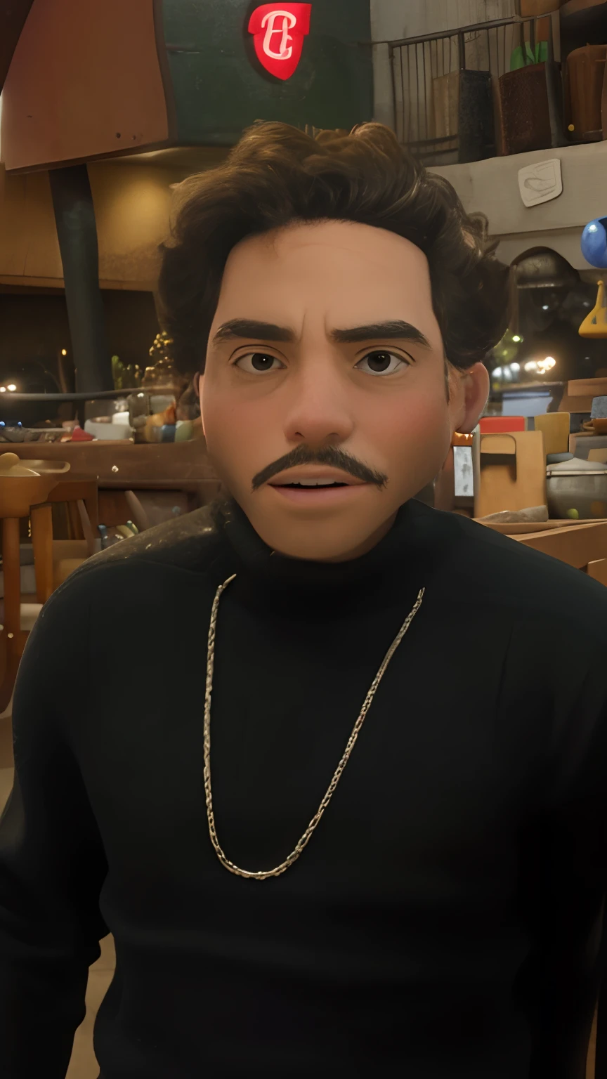 Igual personagem da pixar