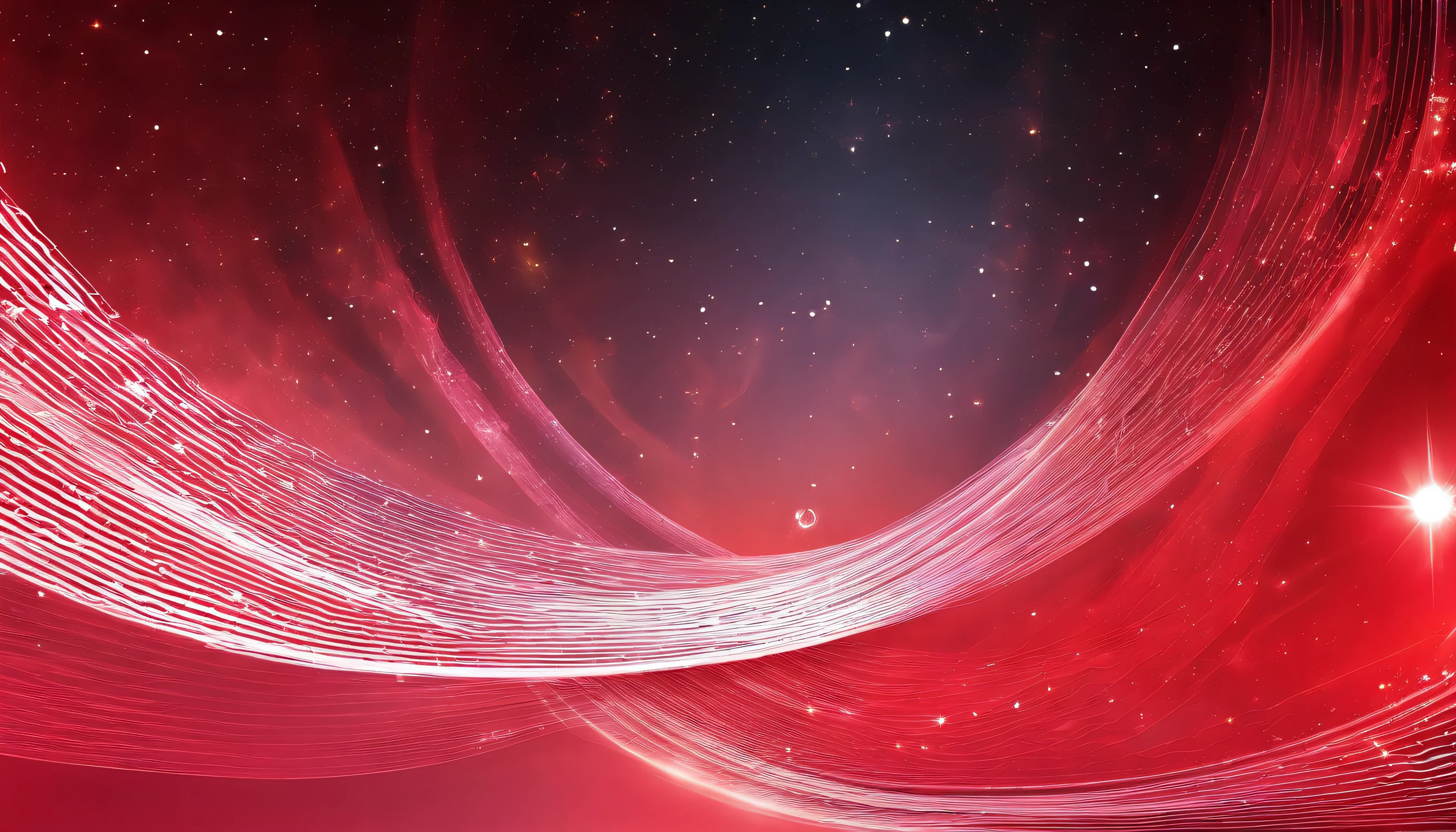 red gradient background,artistic conception,symetrical composition,Rays,beam of light