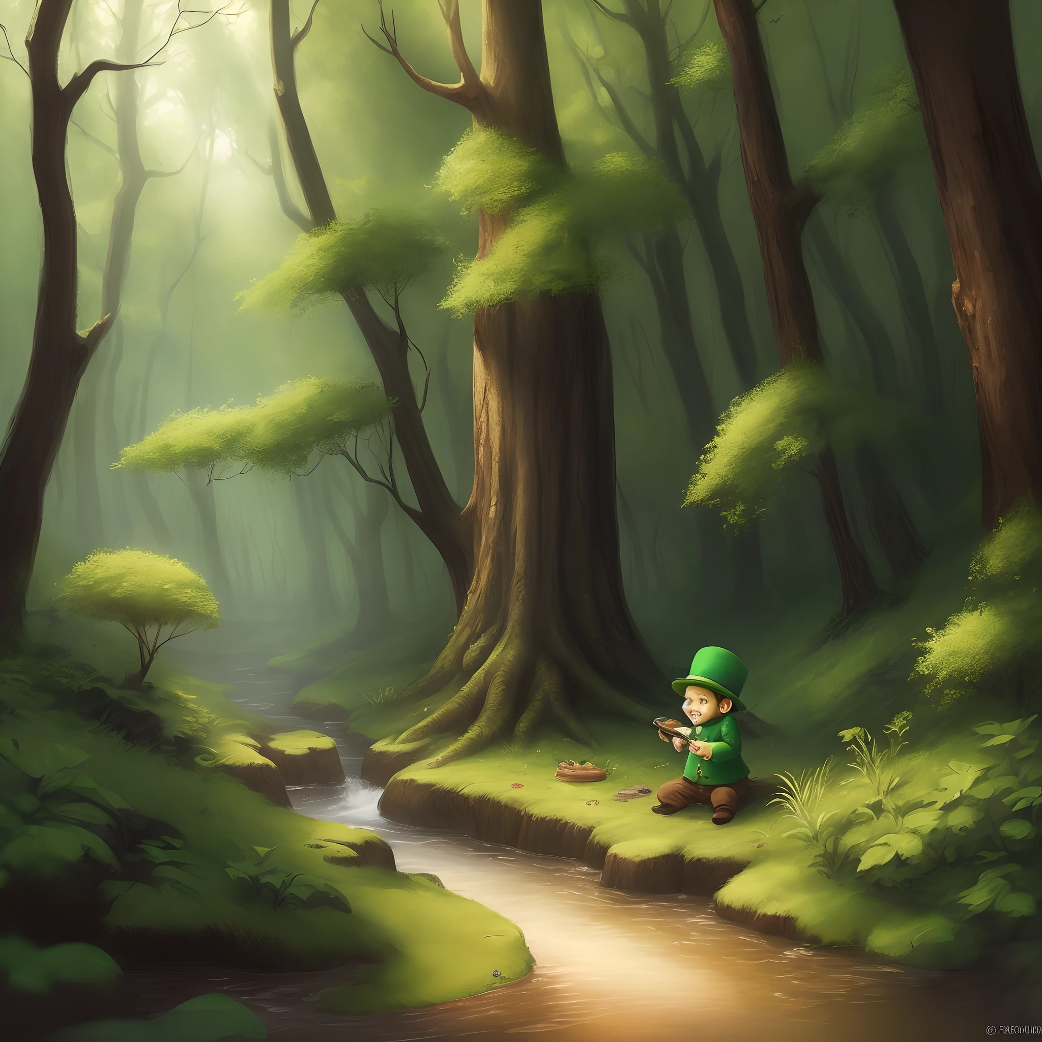 Leprechaun　shoun　Deep in the forest　Encounters　Touch