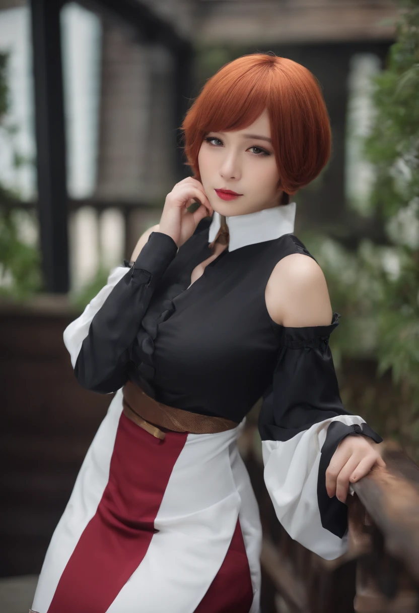 dual,Sauce order,Shorthair,Y-shirt cosplay,short stature,huge tit,Sateen
