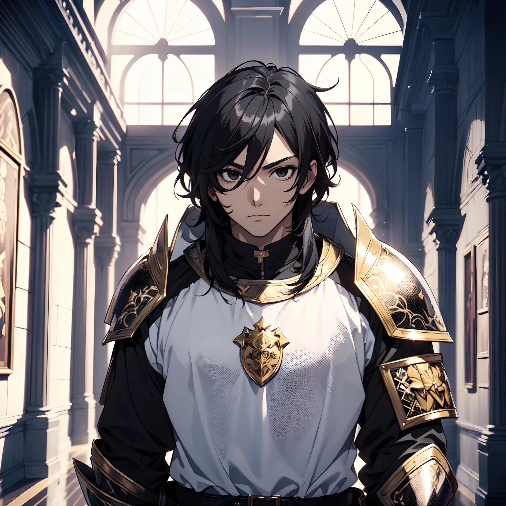 128K Ultra High Definition,
128K Ultra High Quality,
128K Ultra High Resolution,
Best Definition,
Best Quality,
Best Resolution,
Perfectly Detailed,
Perfectly Designed,
Extremely Detailed,
Extremely Designed,
Hyper Detailed,
Hyper Definition,
Hyper Quality,
Hyper Resolution,
Masterpiece,
(((Anime))),
Body Shot,
(((Boy))),
Handsome,
Muscular Body,
(((Black Mid Hair))),
(((Black Eyes))),
(((Hyper Detailed & Perfectly Designed With Ultra High Quality White Warlord Armor))),
(((Inside Of Medieval Royal Palace Background Scenery))),