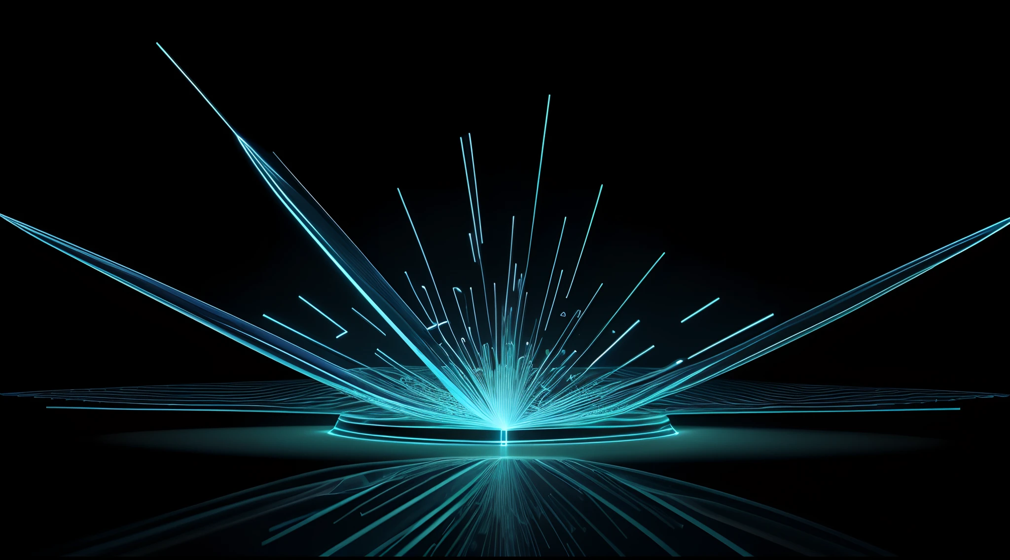 Engaging 3D visualization featuring stunning graphs、glinting