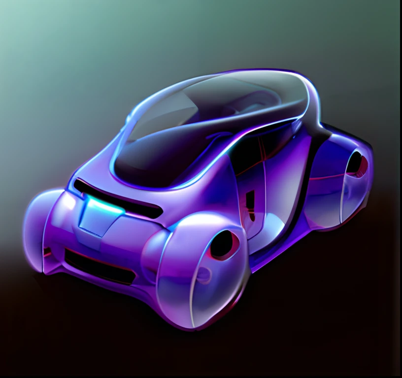 A cartoon car with purple seats and white body, prototype car, cute future vehicles, car concept, Futuristic car, car concept art, futuristic product car shot, futuristic vehicle, toy design, futuristic car concept, vehicle design, car design, car sketch, Concept car, catia, anime art vehicle concept art, Robot design, digitally draw on wacom tablet，（sense of science and technology）