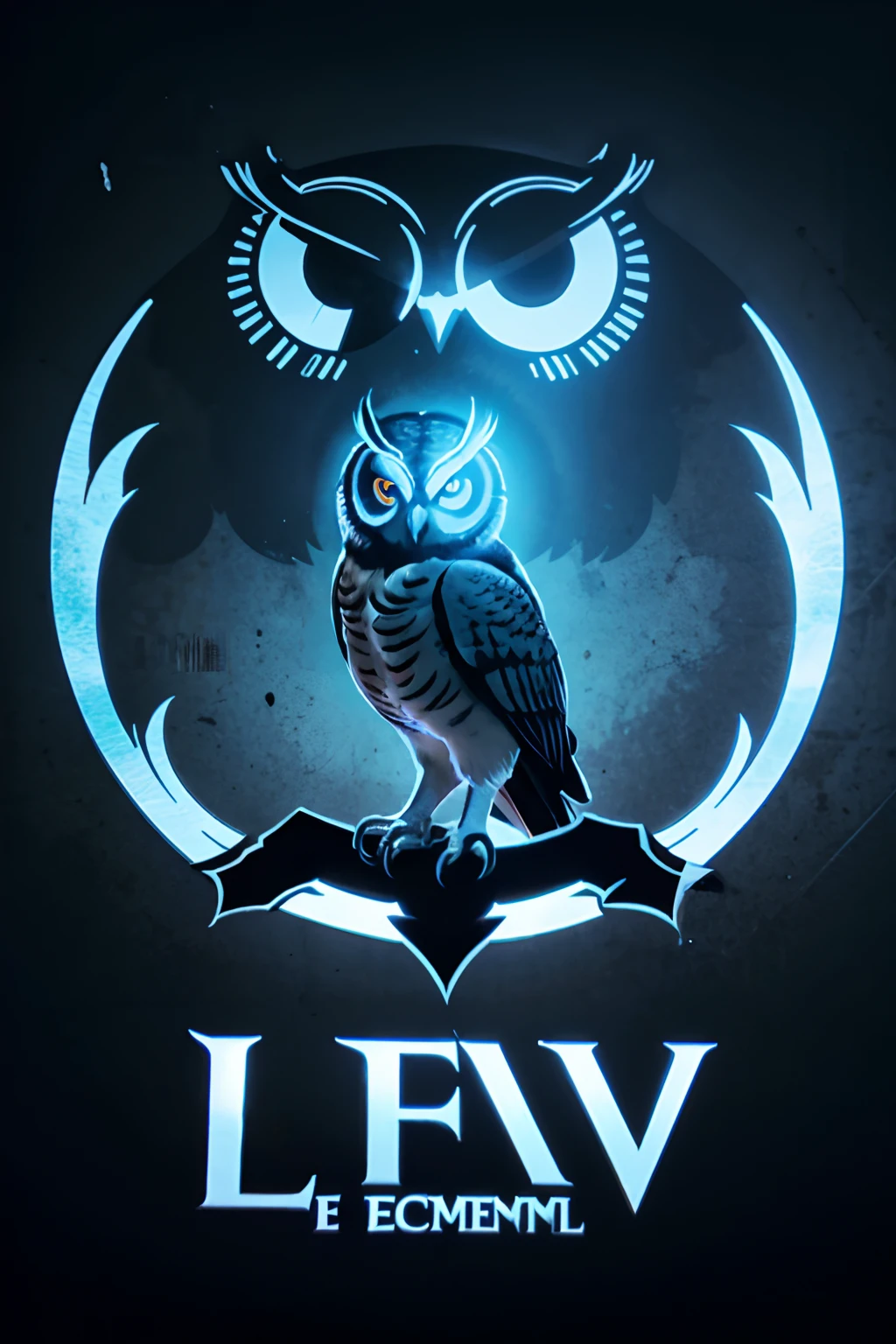 Logo for school "TLVL" And there's an owl element in there