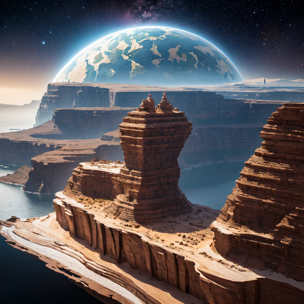 Mars Mo River alluvial plain East African Rift Valley region,Rock Sugar, Onyx, Nuclear Power Command, Helicopter Gunship, Platinum Cruiser, Yew, Red Marble, Glow Gunship, Space Station 1:0.5 Models,mid day,Cyberpunk art of a,Rembrandt light,Detail portrayal,macro shot,surface reflection,high definition detail,Dingdall effect,Light and shadow intensification,The light shines,particle fx,3D modeling,Surface reflected light,detail-rich,Onyx crewneck gunboat