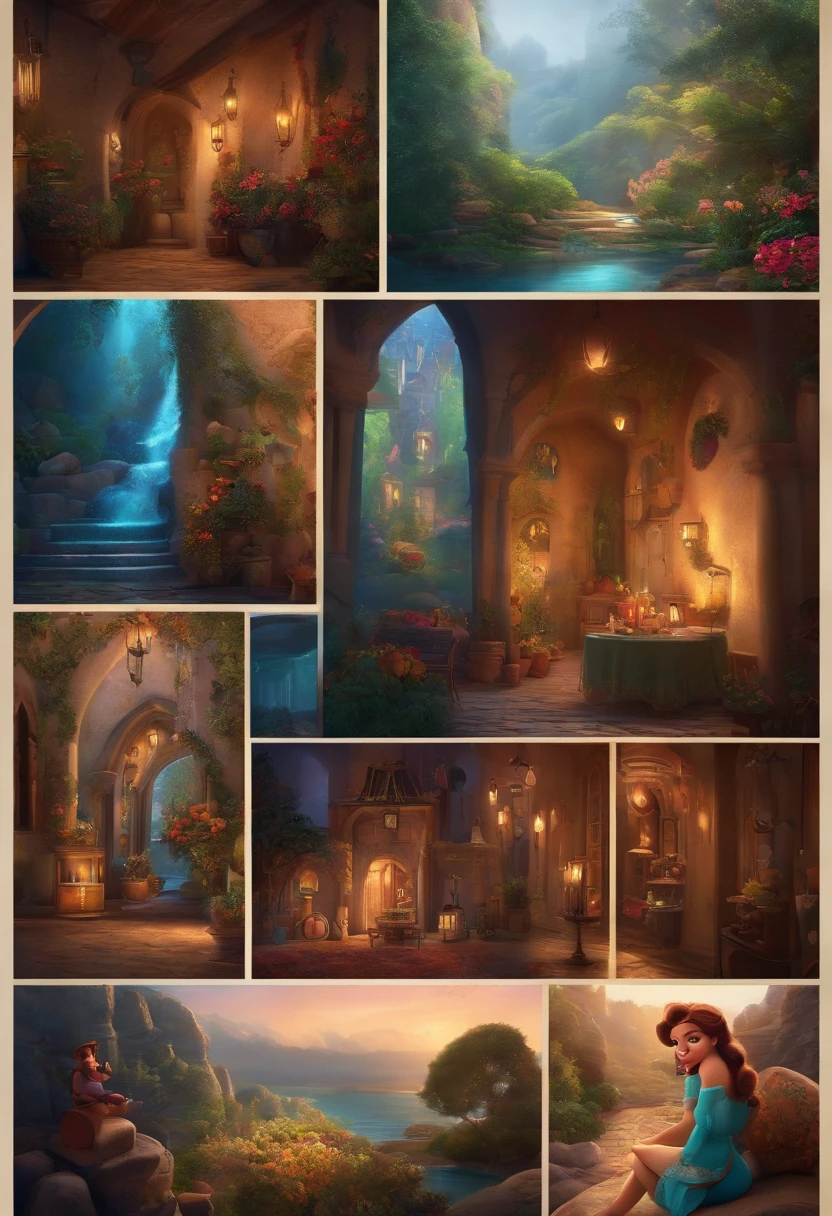 Disney Pixar style