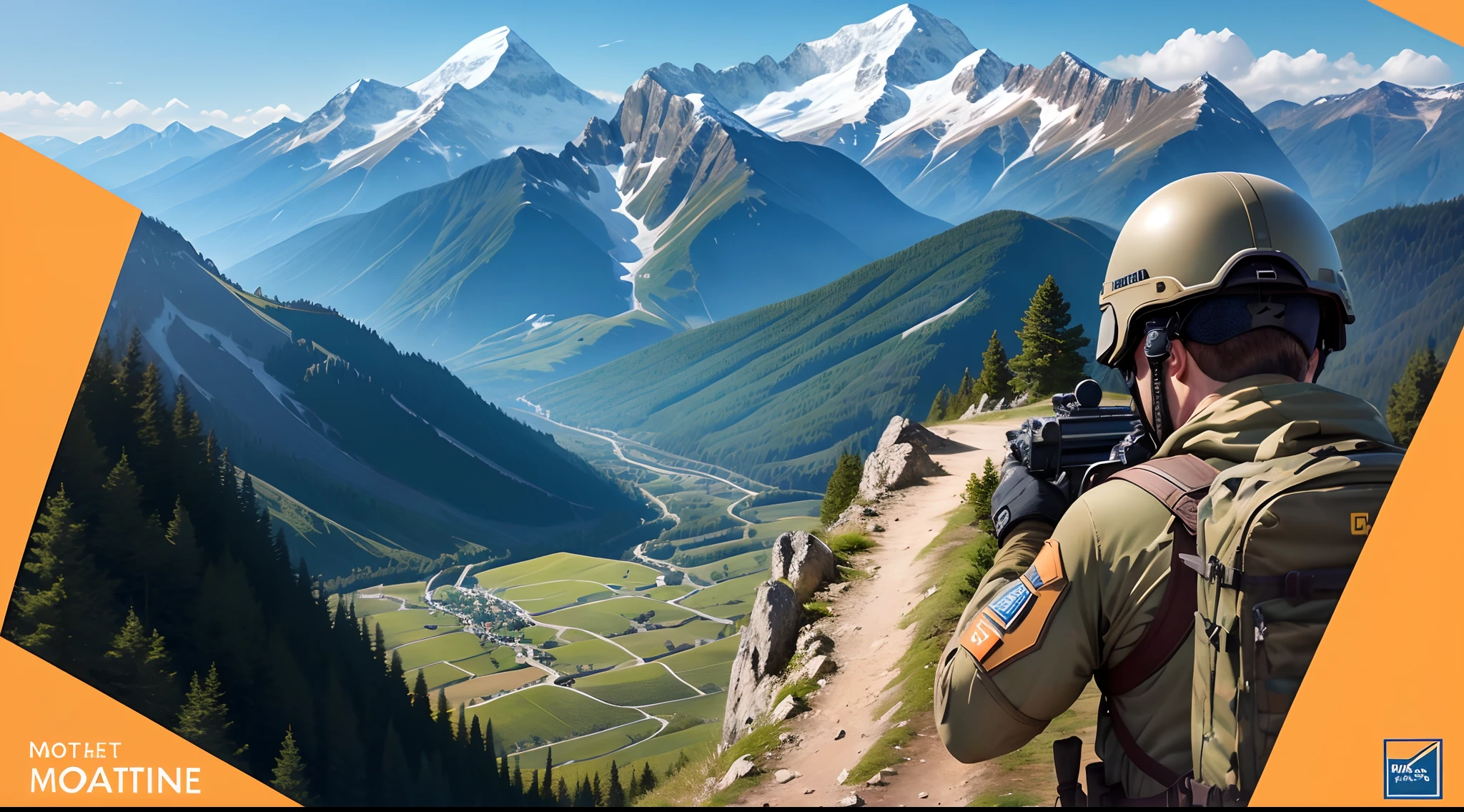 Logo Commando montagne