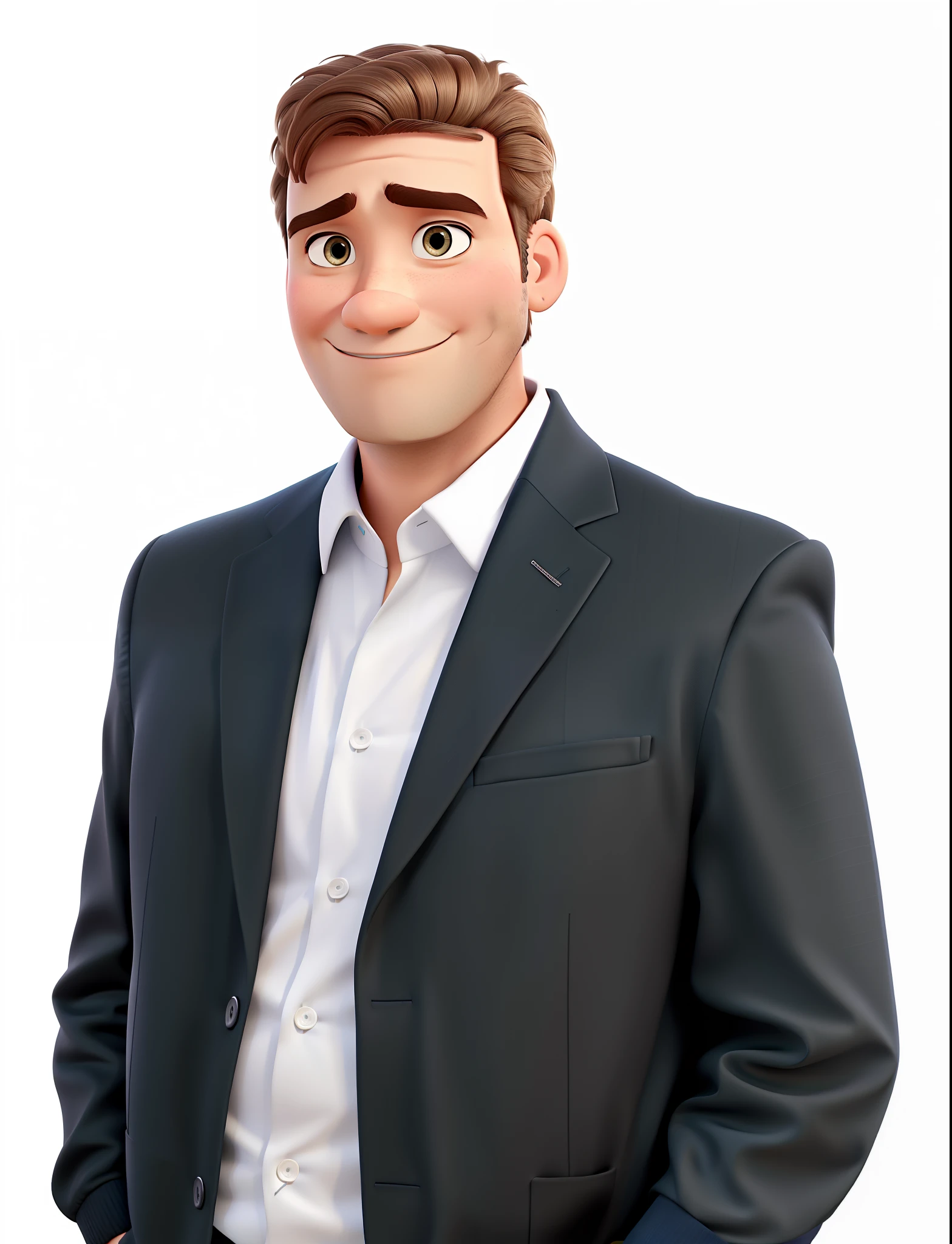 Um homem estilo disney pixar alta qualidade